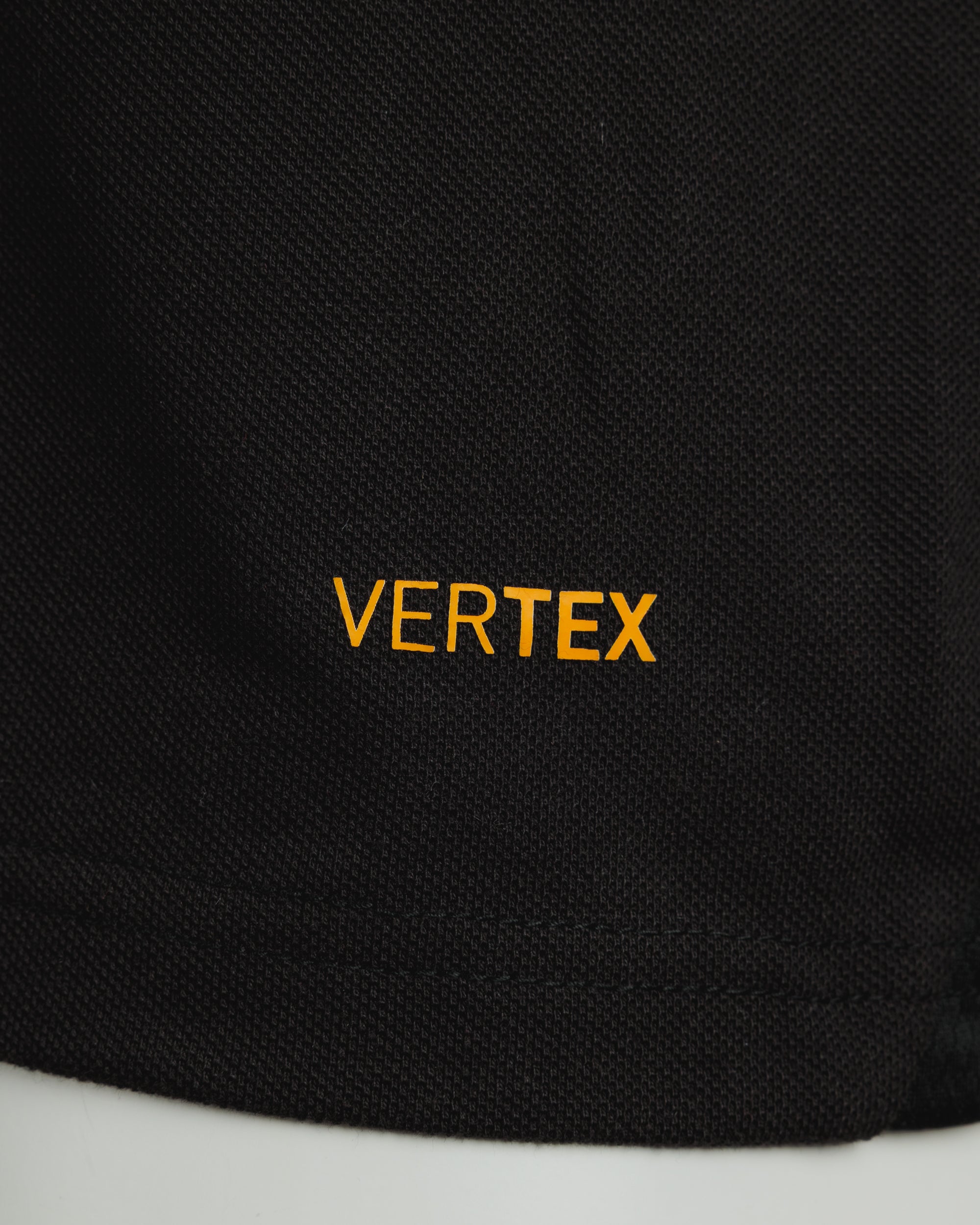 Oldham RLFC 2026 Vertex Polo Shirt Black/Amber