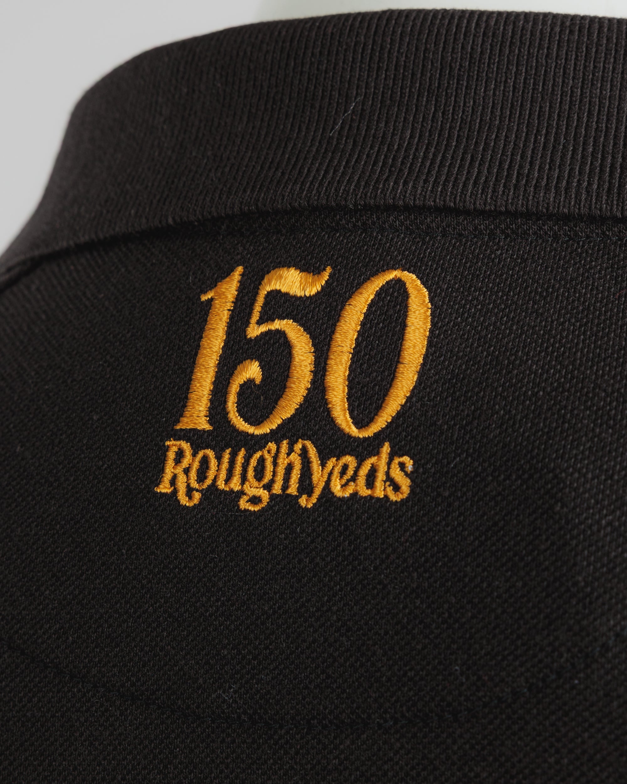 Oldham RLFC 2026 Vertex Polo Shirt Black/Amber