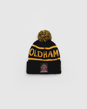 Oldham RLFC 2026 Bobble Hat Black/Amber