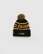 Oldham RLFC 2026 Bobble Hat Black/Amber