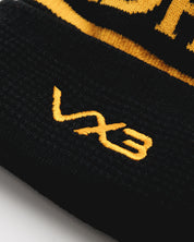 Oldham RLFC 2026 Bobble Hat Black/Amber