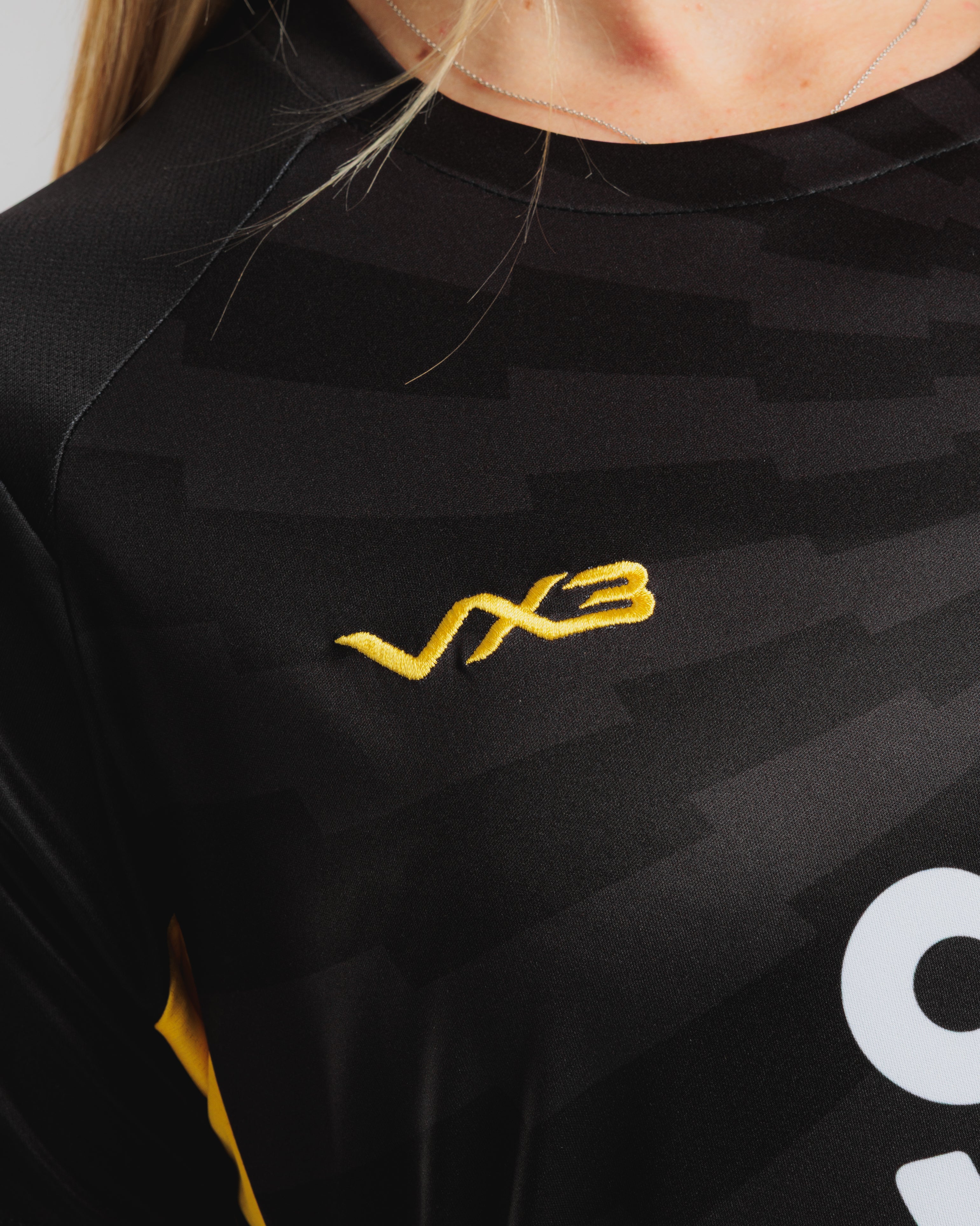 Manchester Thunder 2026 Training Tee WOMENS Black/Yellow