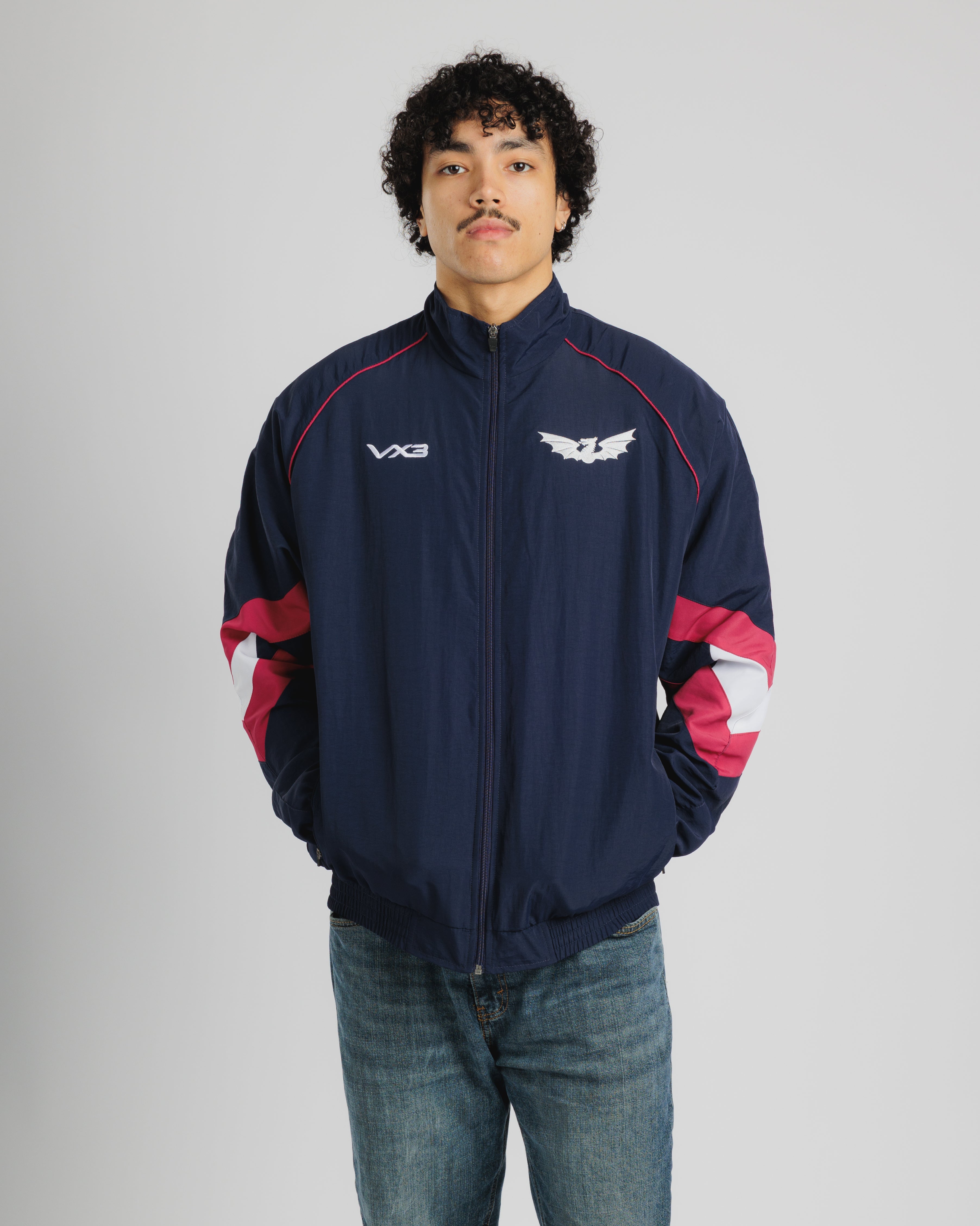 Scarlets 25/26 Lifestyle Tracksuit Top