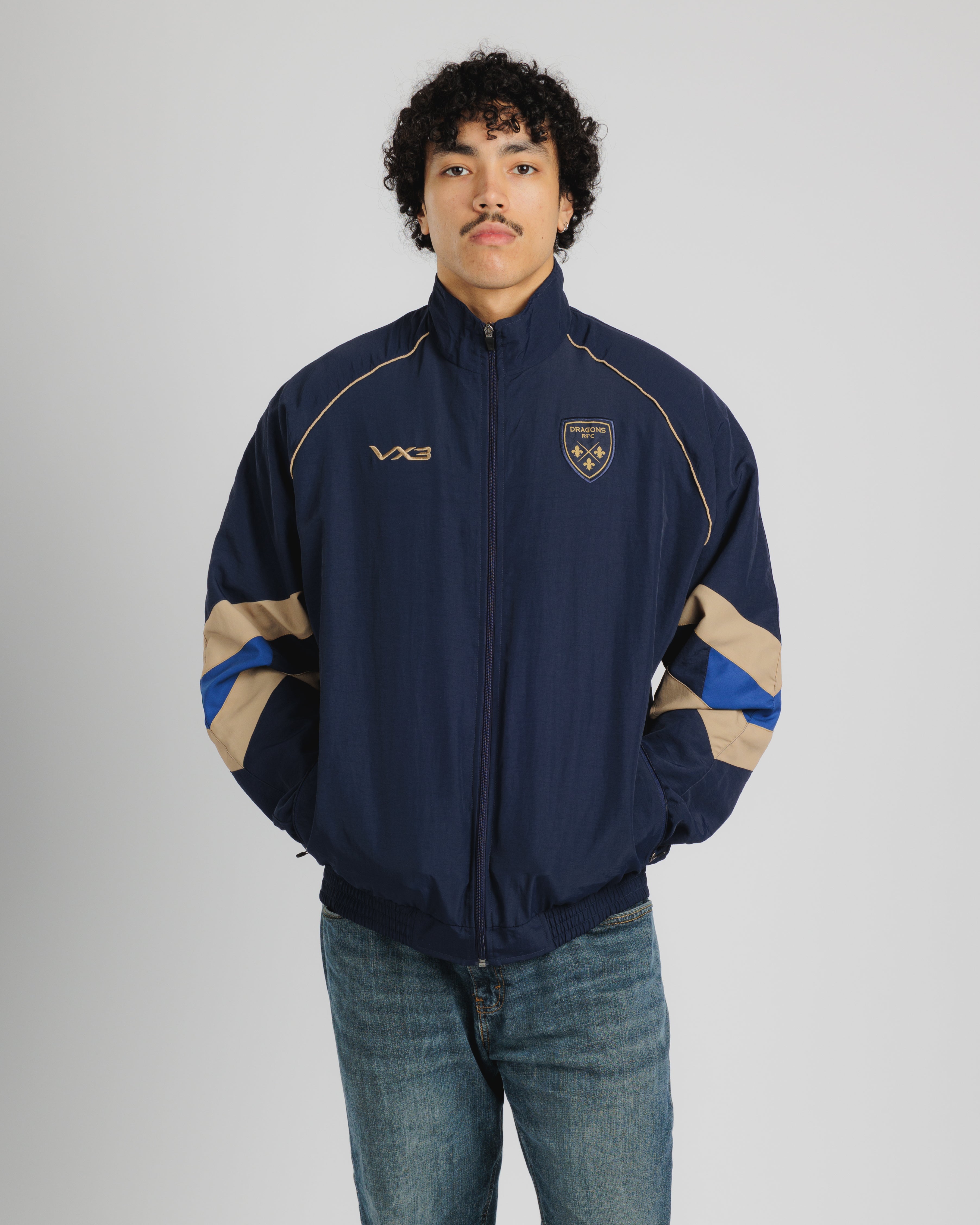 Dragons RFC 25/26 Lifestyle Tracksuit Top