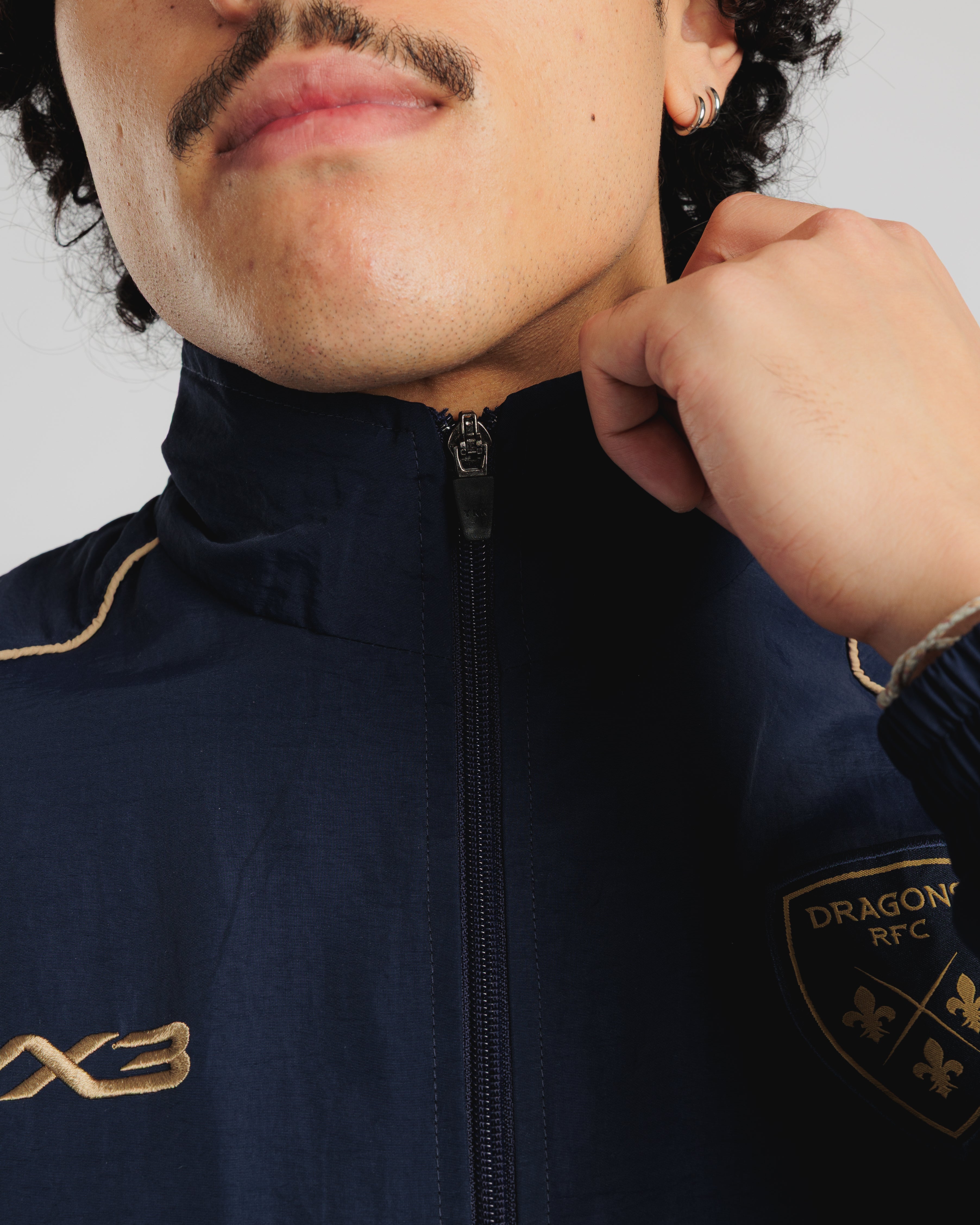 Dragons RFC 25/26 Lifestyle Tracksuit Top