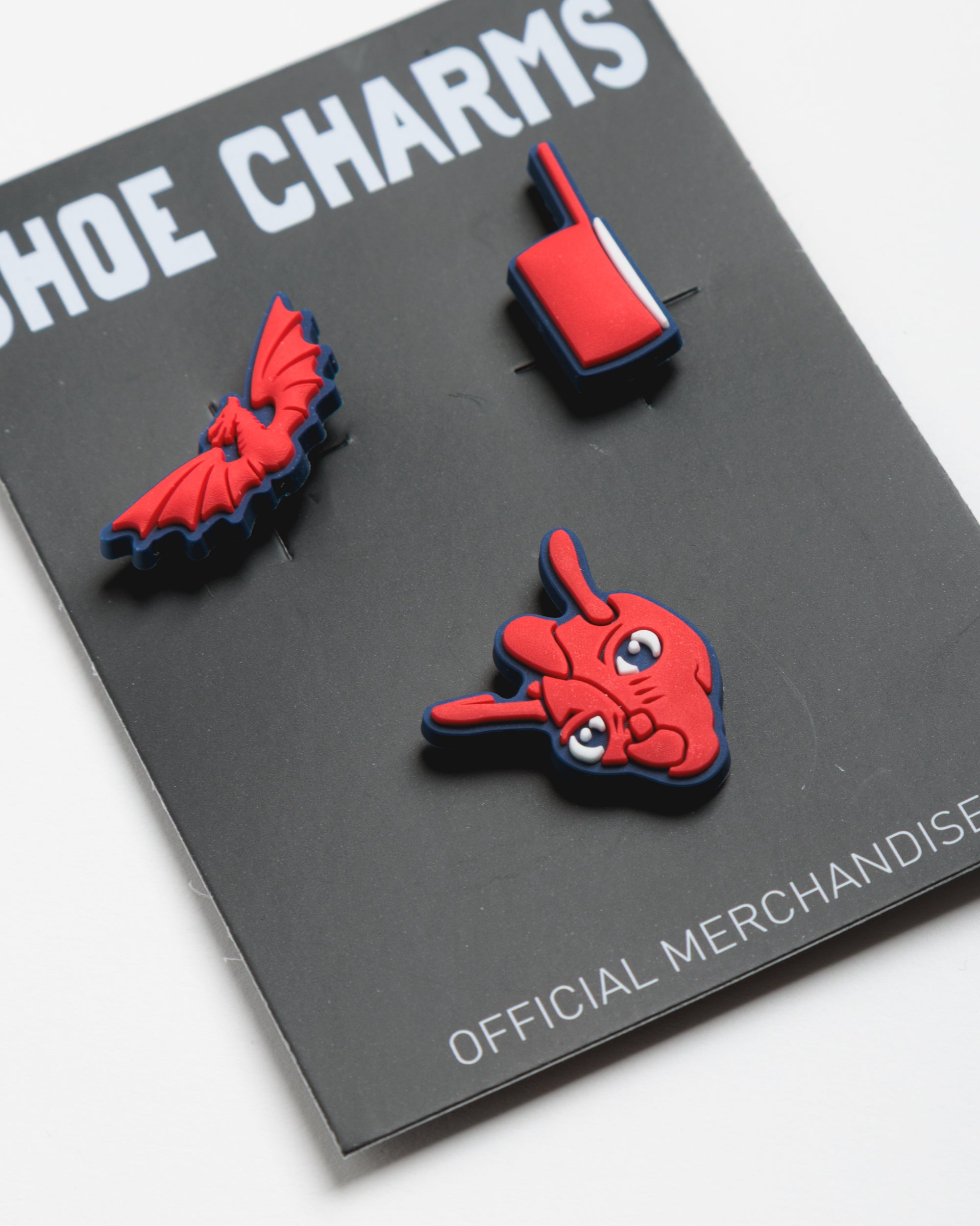 Scarlets Shoe Charms