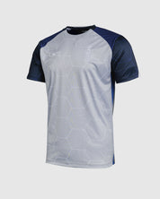 Royal Navy Rugby Union 26-27 Vertex Training Tee Light Grey