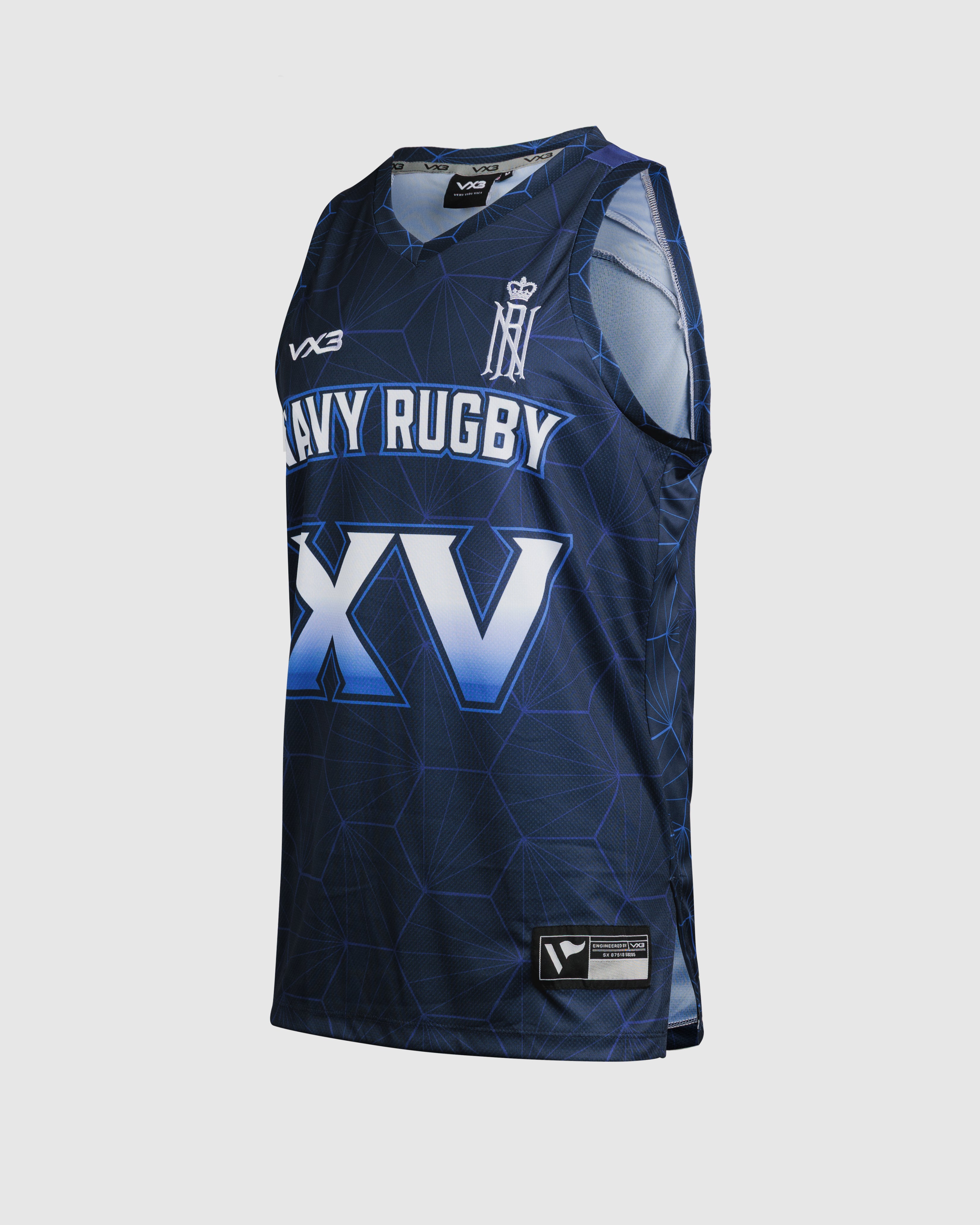 Royal Navy Rugby Union 26-27 Elite Basketball Vest