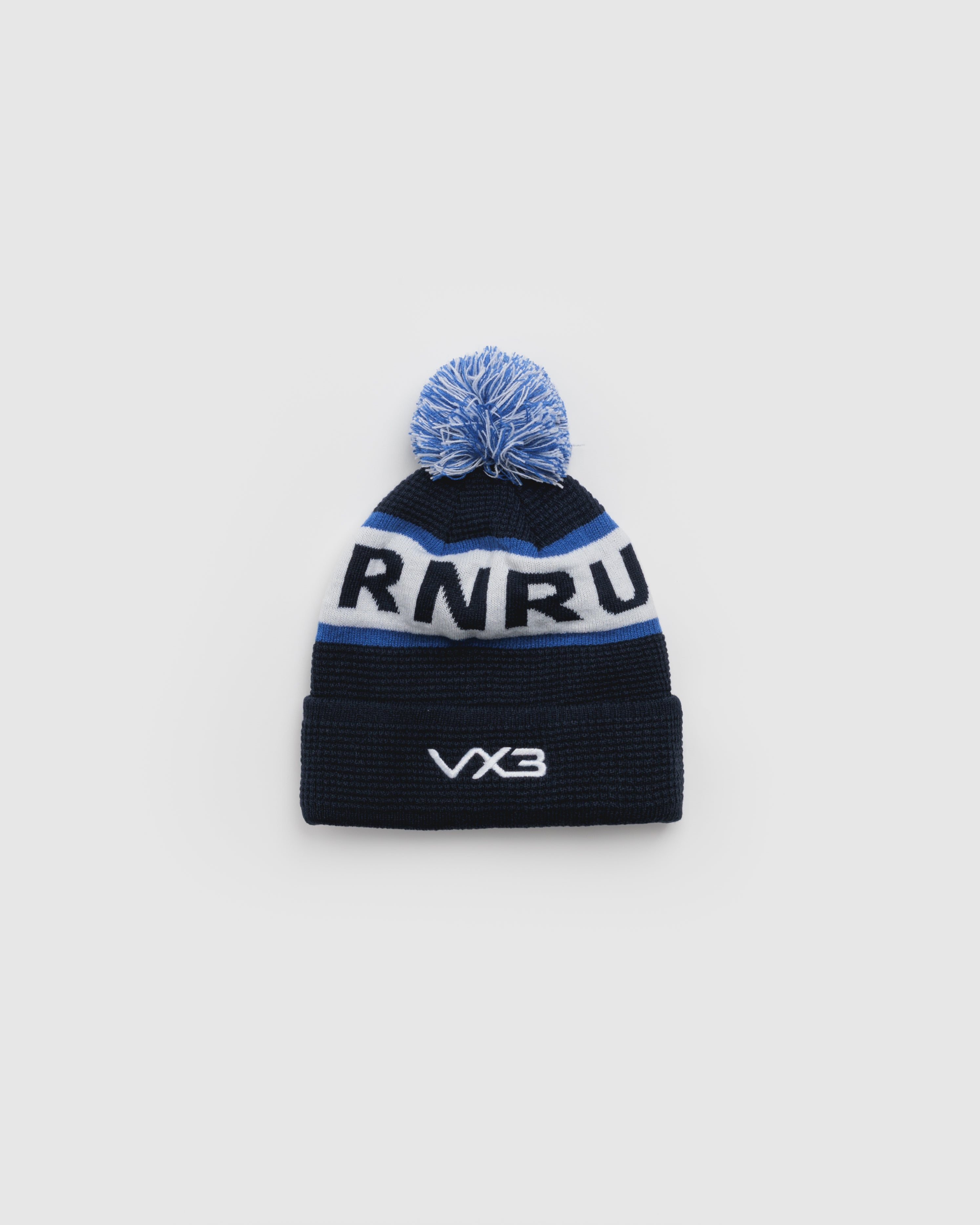 Royal Navy Rugby Union 26-27 Waffle Bobble Hat