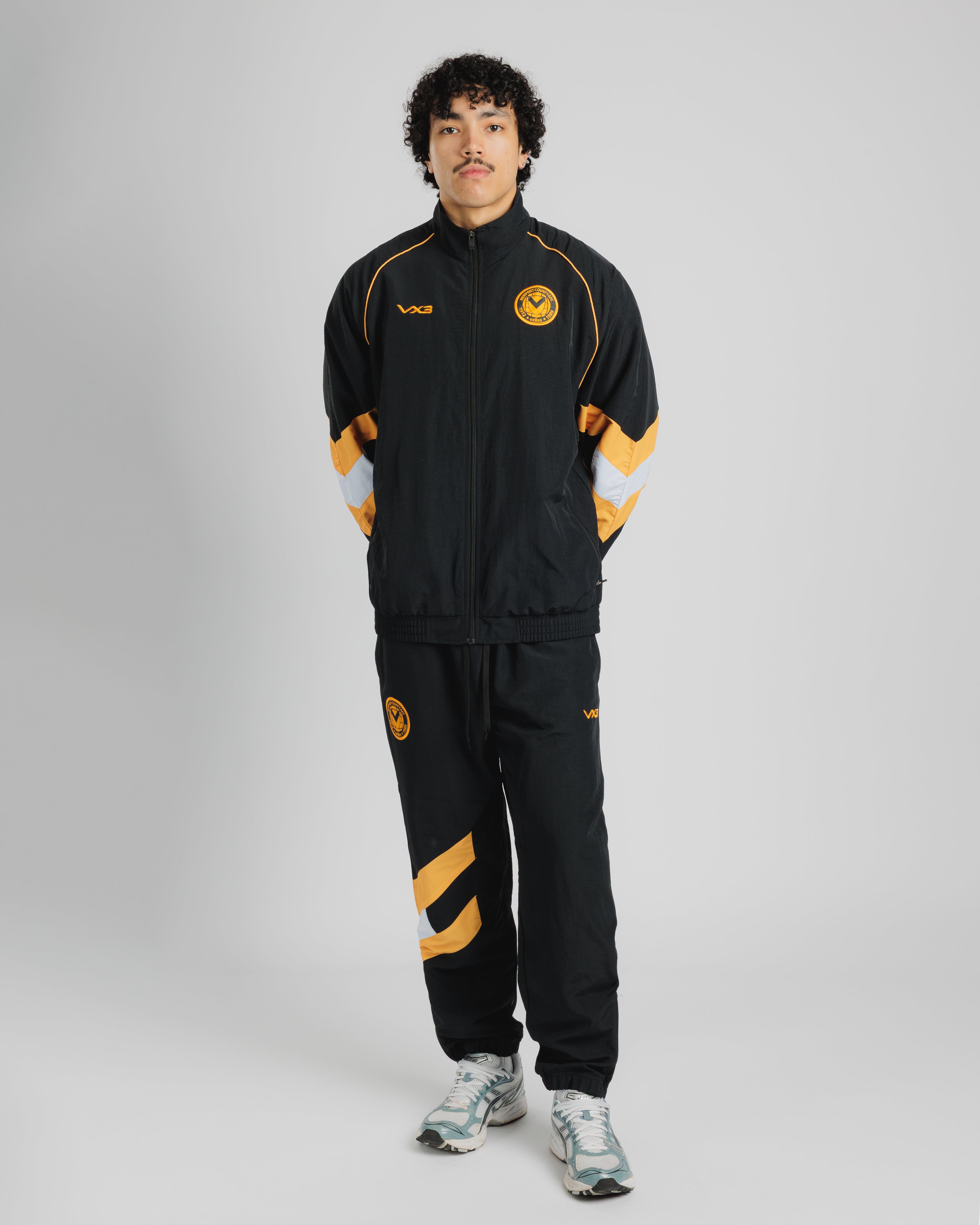 Newport County AFC 25/26 Lifestyle Tracksuit Top