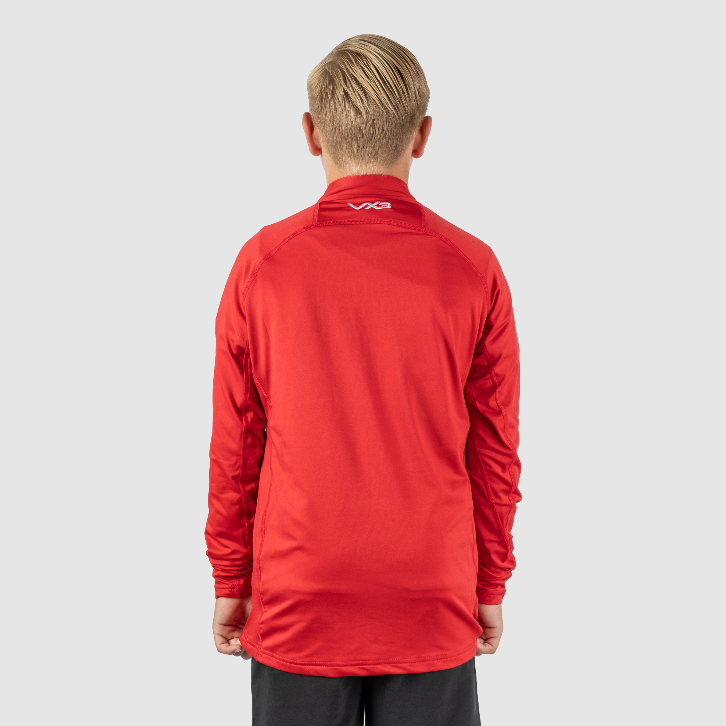 Primus Youth Quarter Zip Red