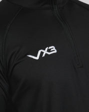 Primus Quarter Zip Black
