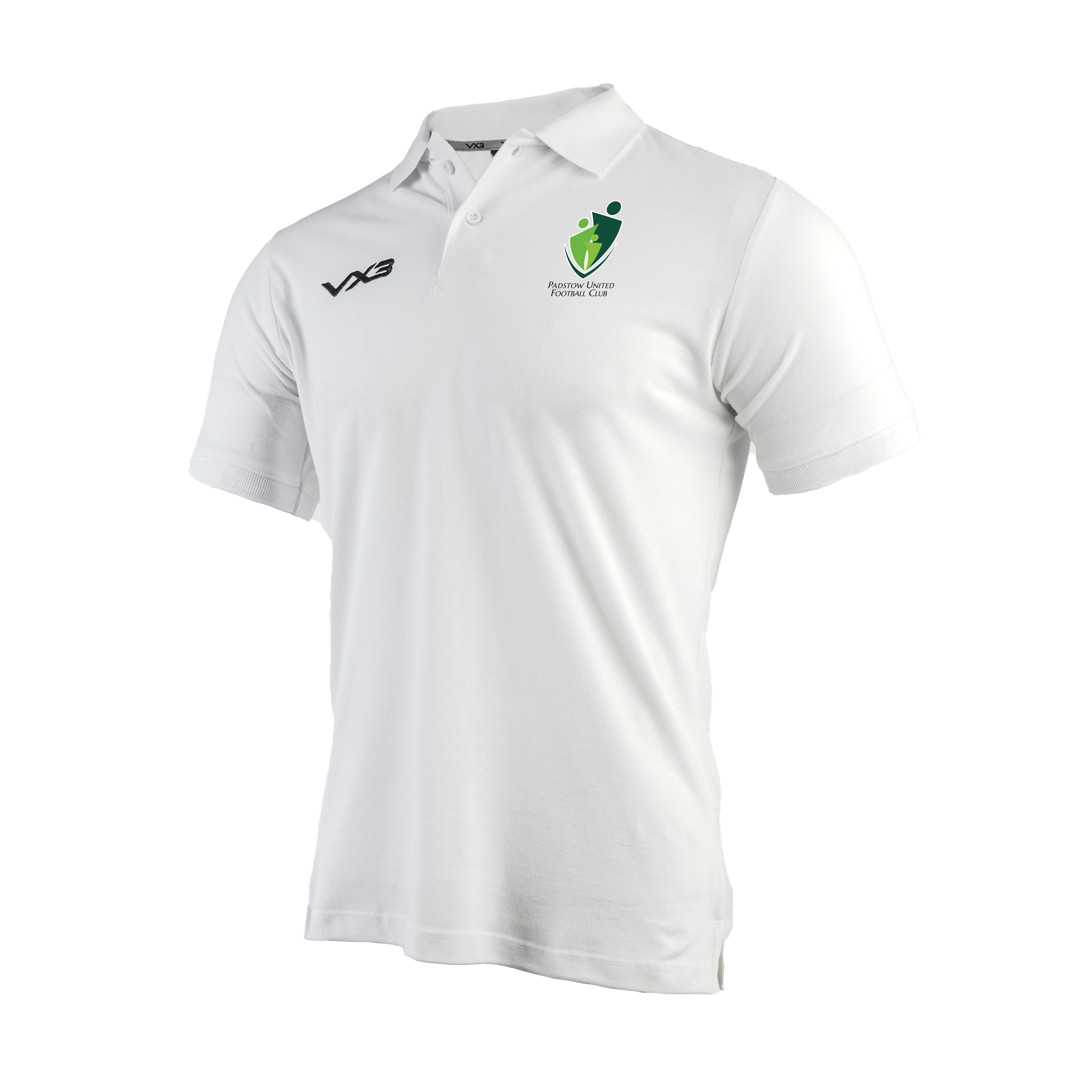 Padstow United FC Primus Polo Shirt White