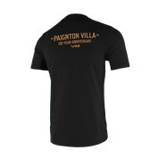 Paignton Villa FC Anniversary Black Womens Invicta Tee