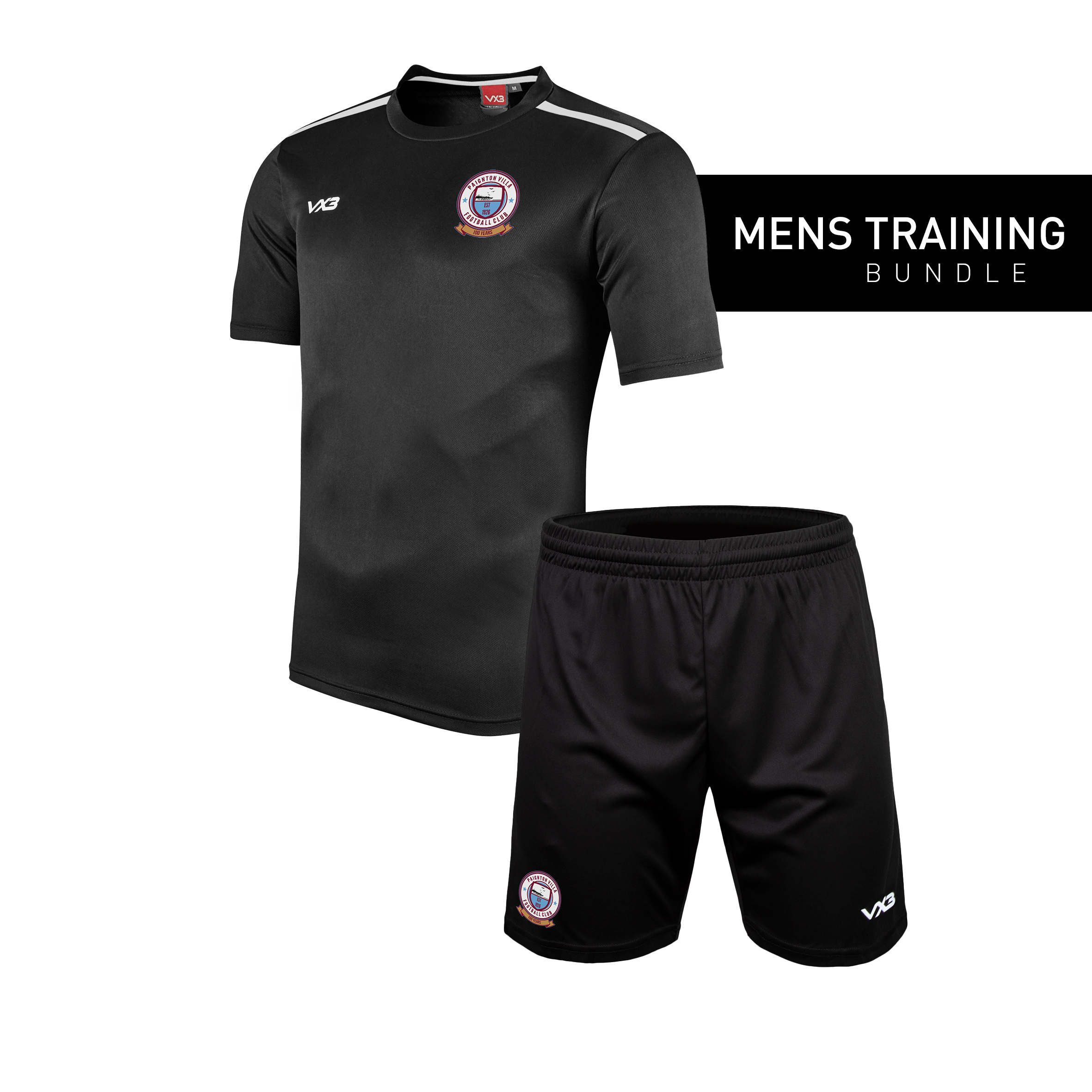 Paignton Villa FC Anniversary Men's Training Bundle