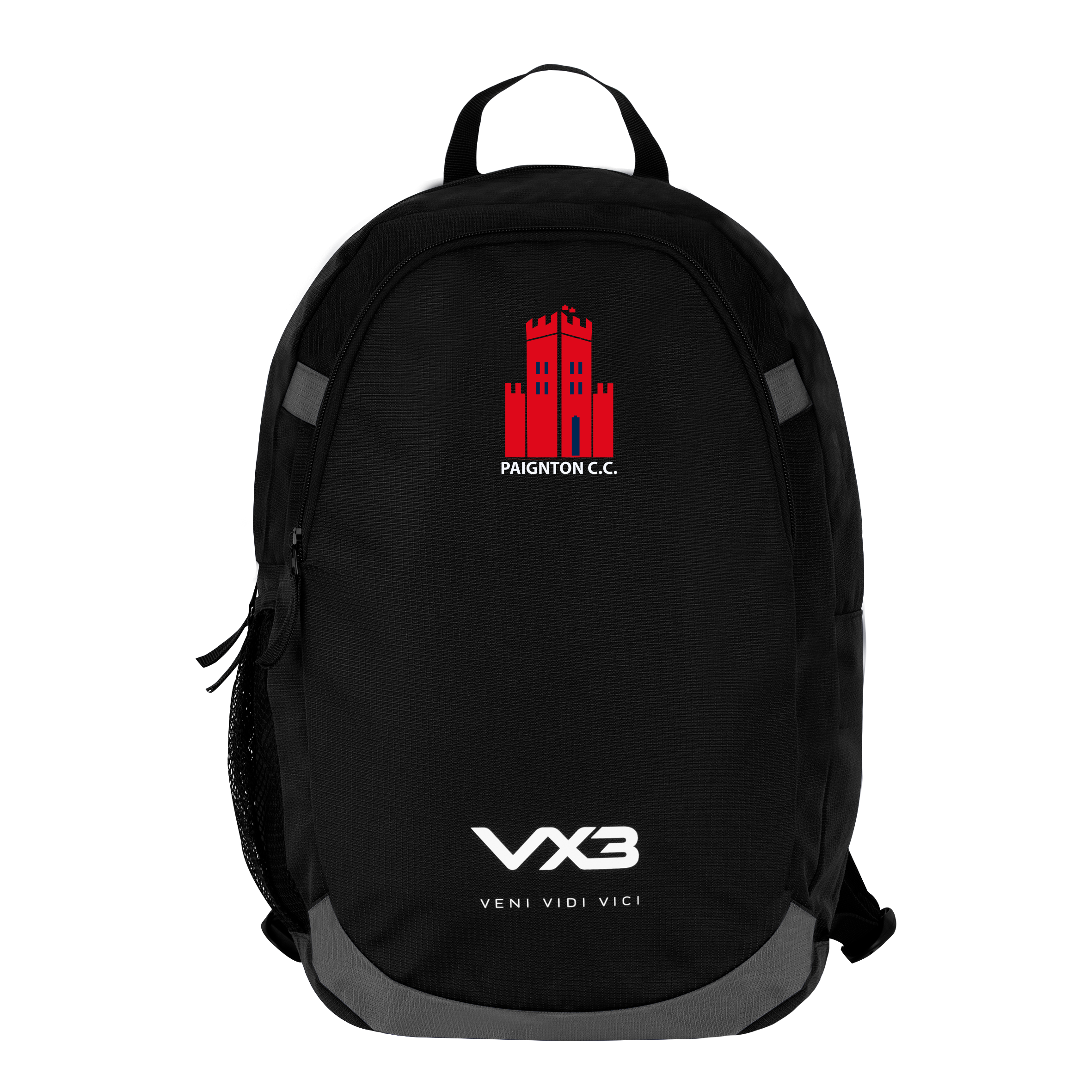 Paignton Cricket Club Performance Backpack Black/Dark