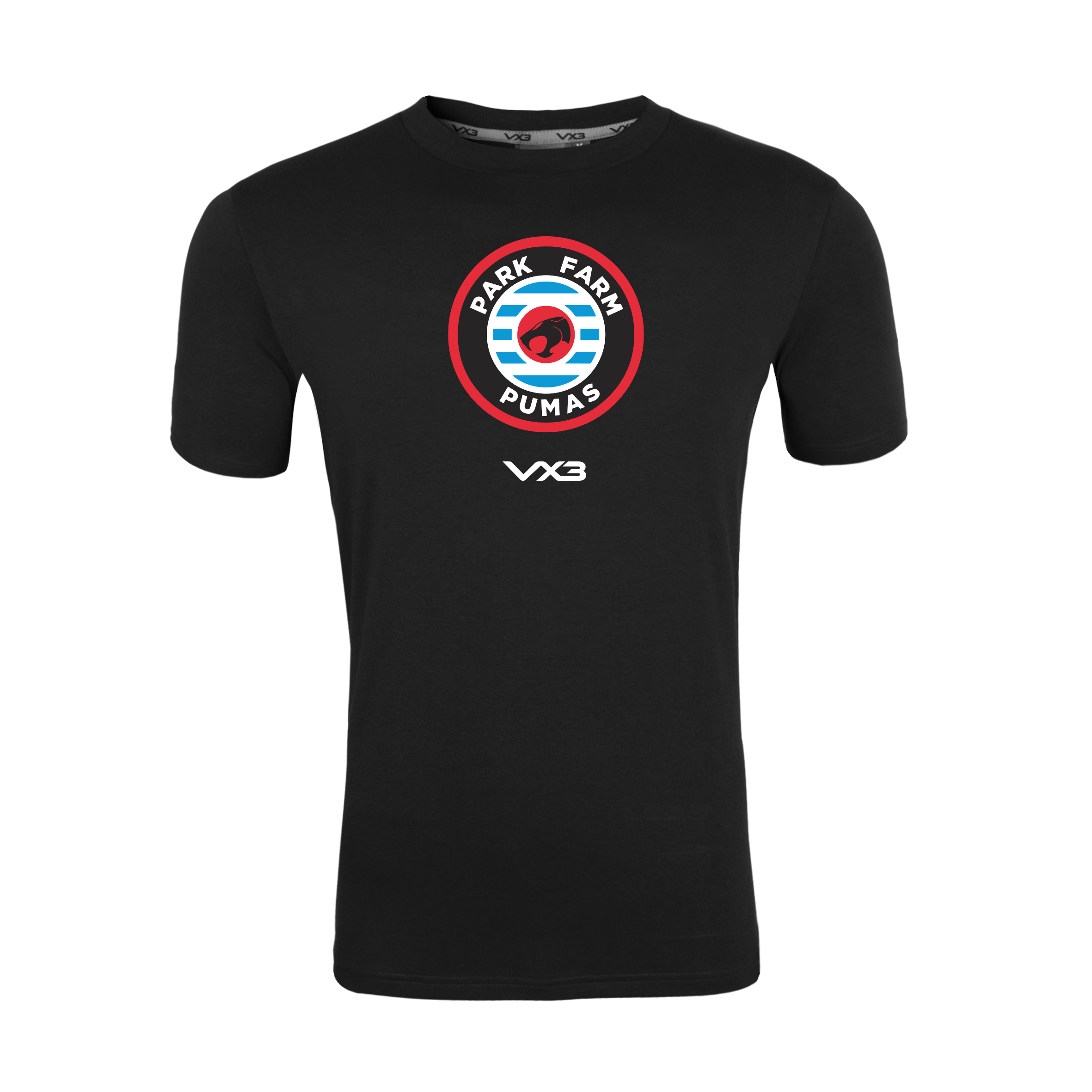 Park Farm Pumas FC Black Youth Invicta Club Tee 2