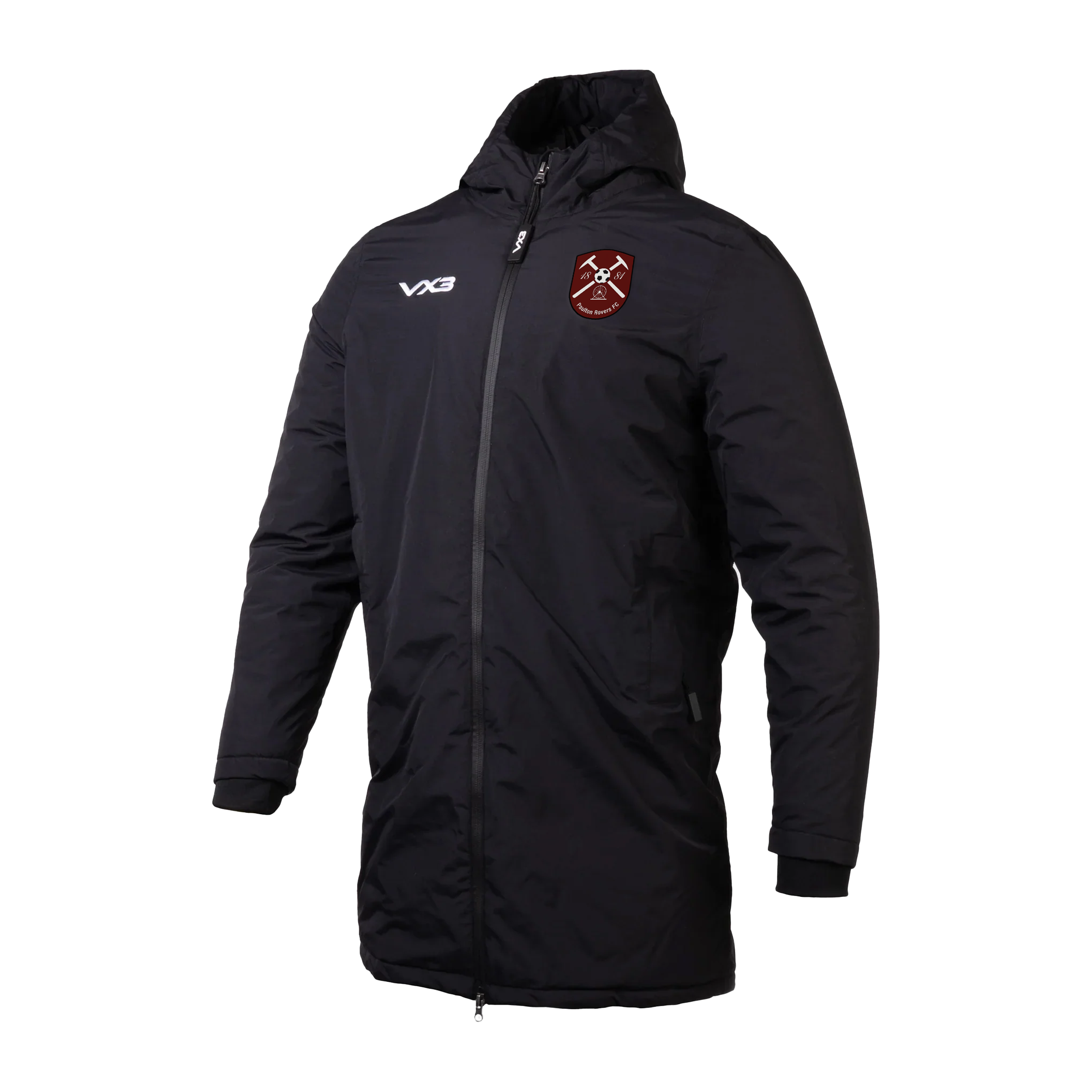 Paulton Rovers FC Nero Managers Jacket – VX3