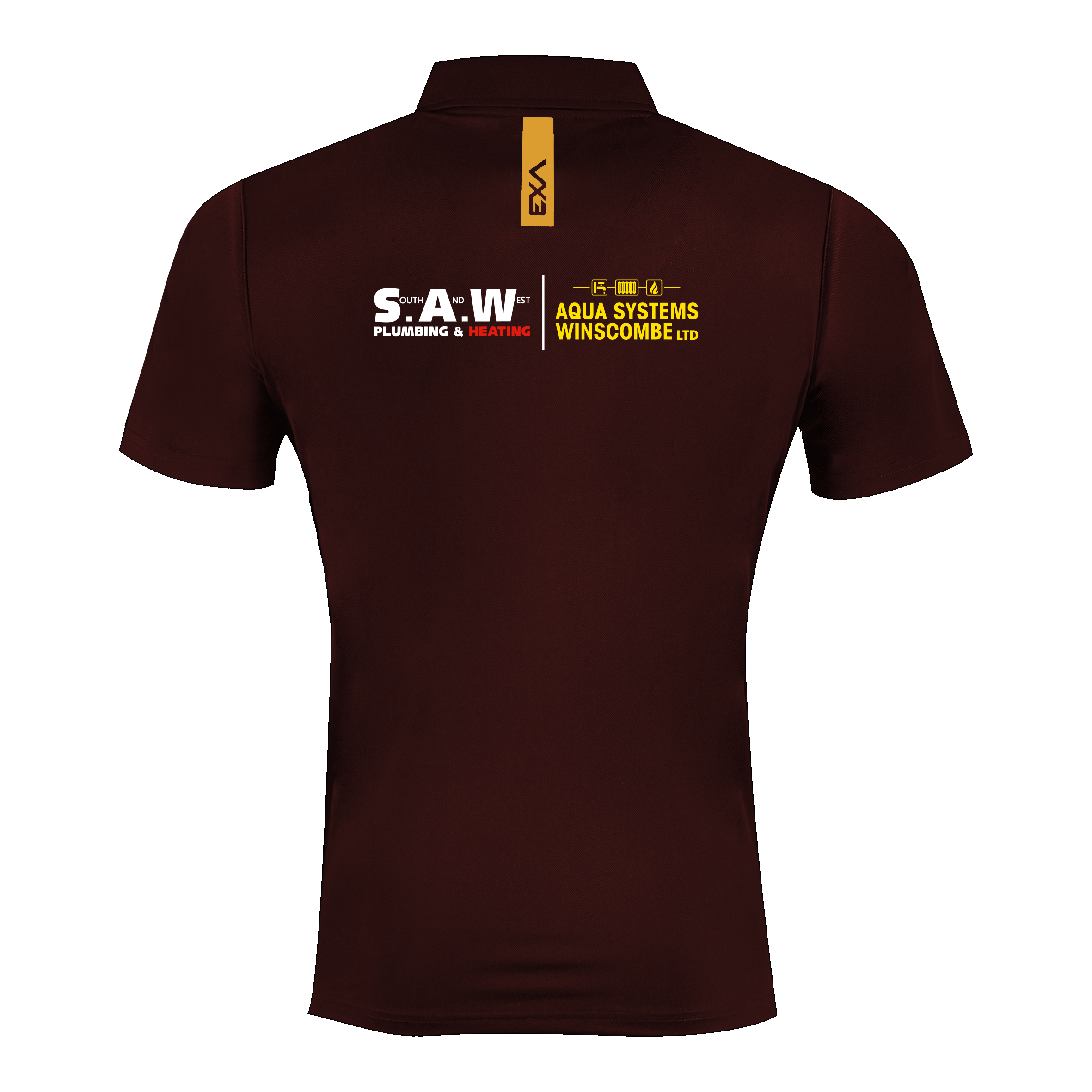 Paulton Rovers Ladies Fortis Polo Maroon/Amber