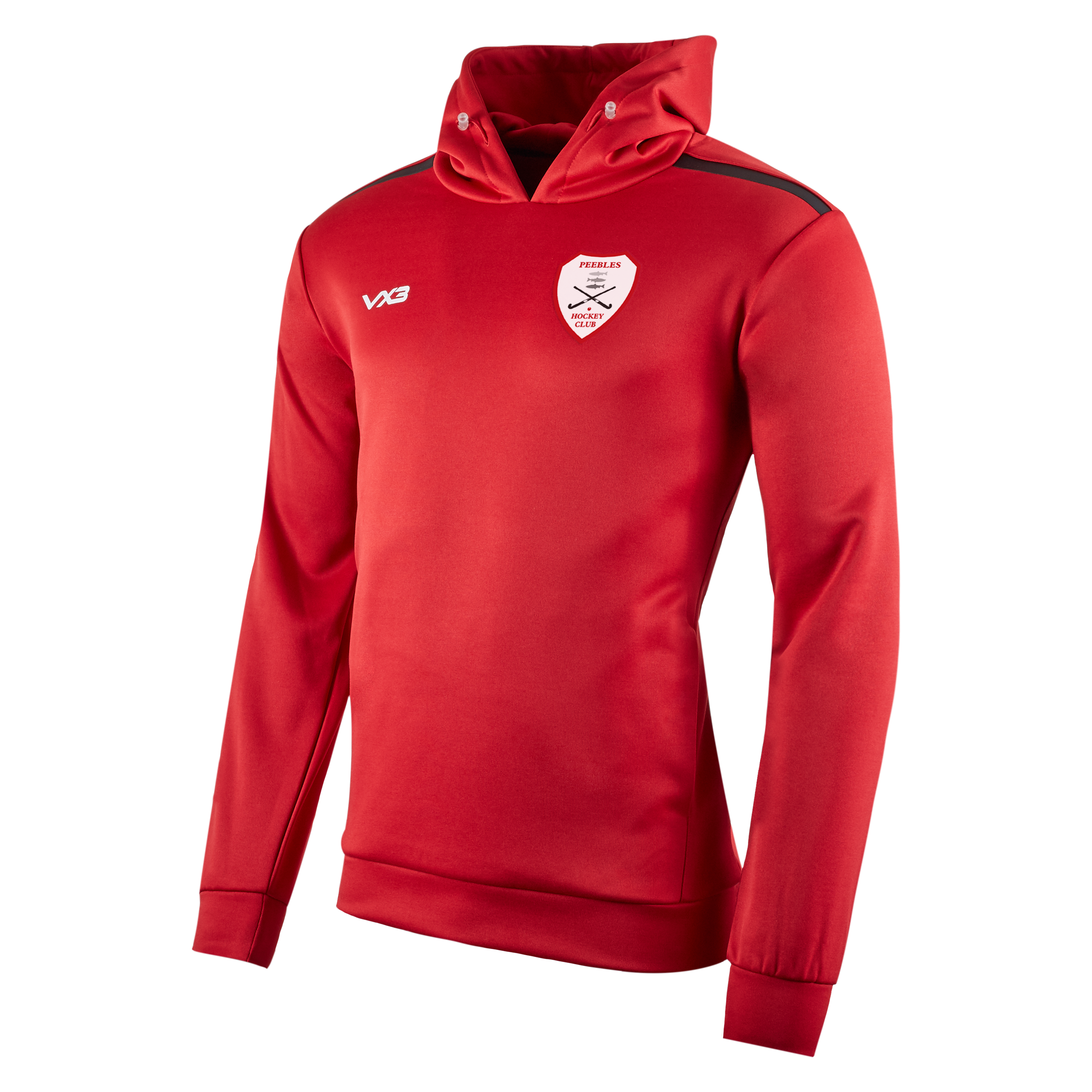Peebles Hockey Club Red Fortis Youth Hoodie