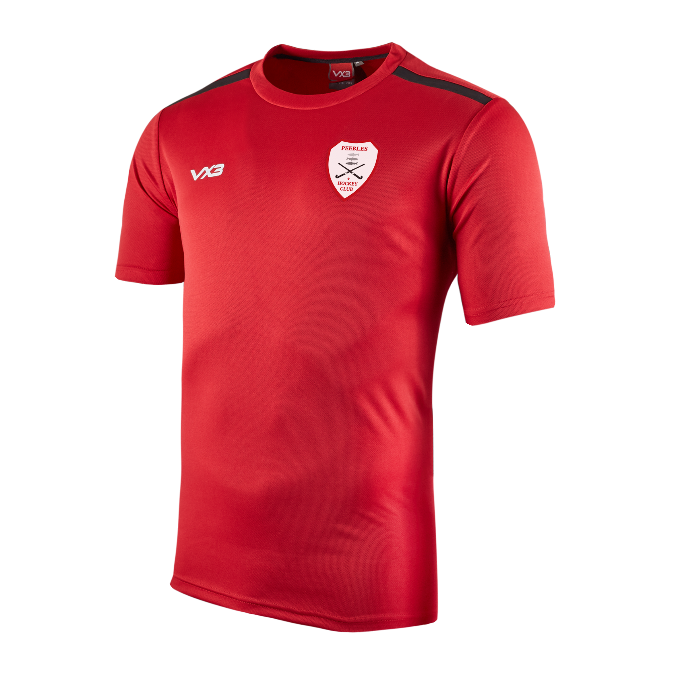 Peebles Hockey Club Red Fortis Youth Tee