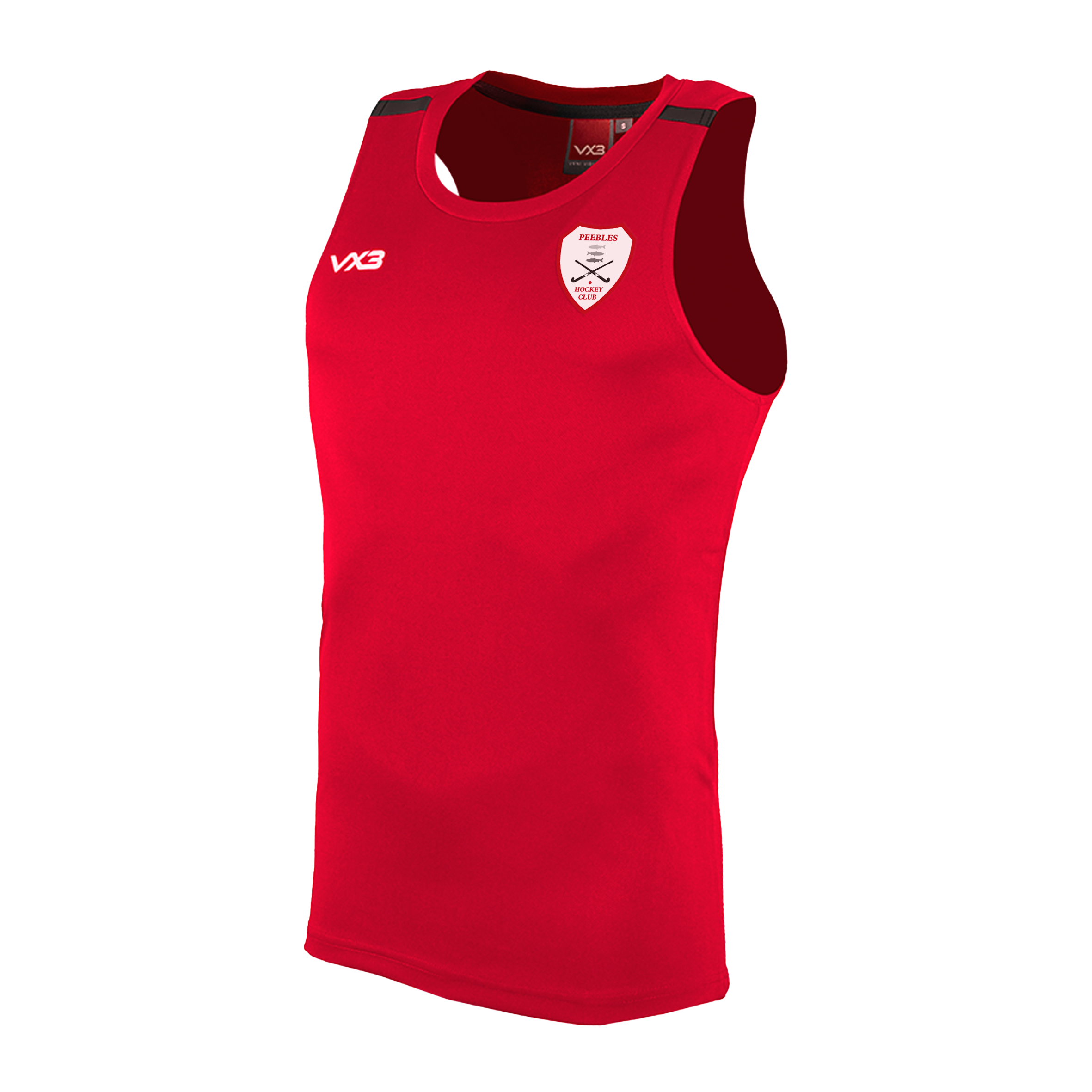 Peebles Hockey Club Red Fortis Vest