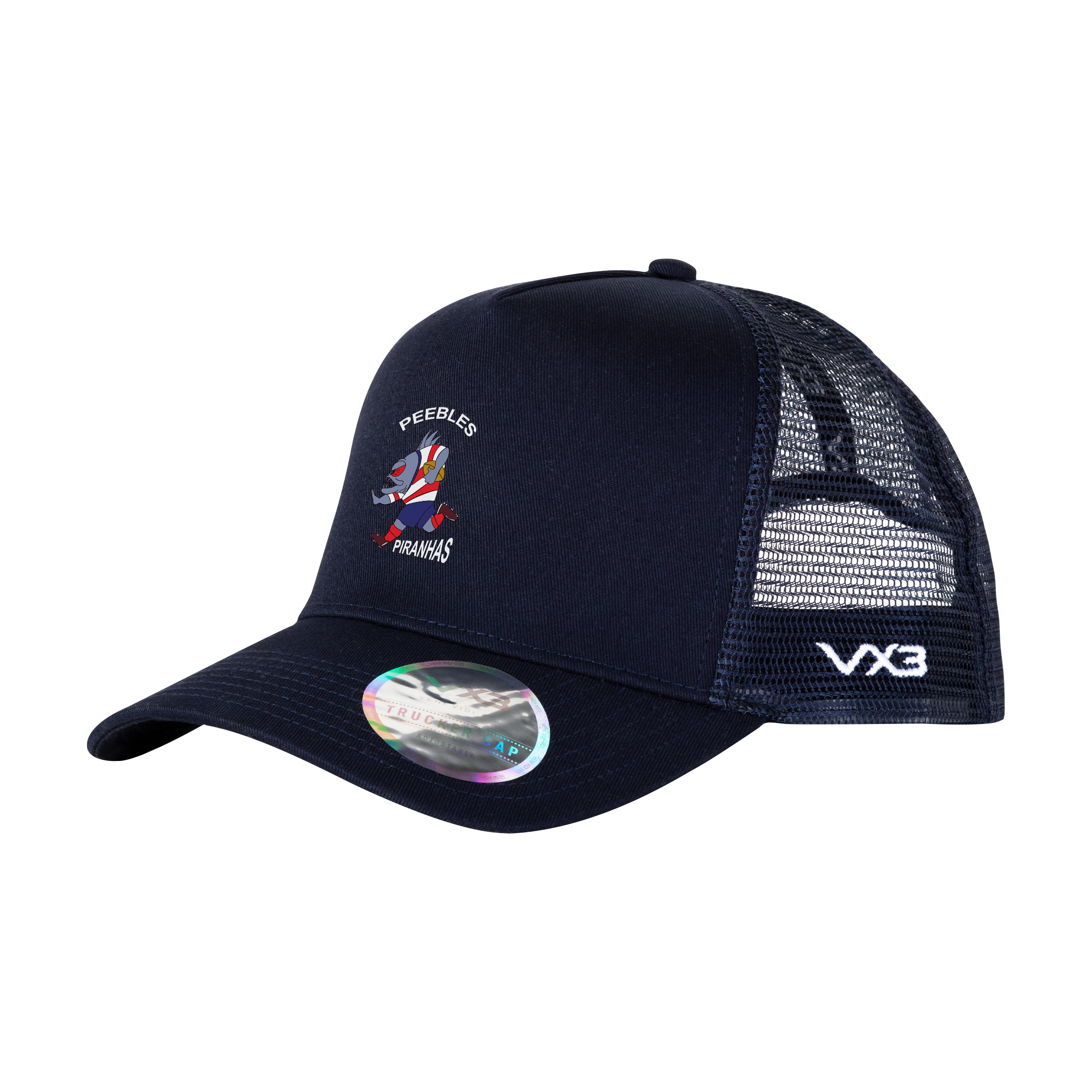 Peebles Piranhas Trucker Cap