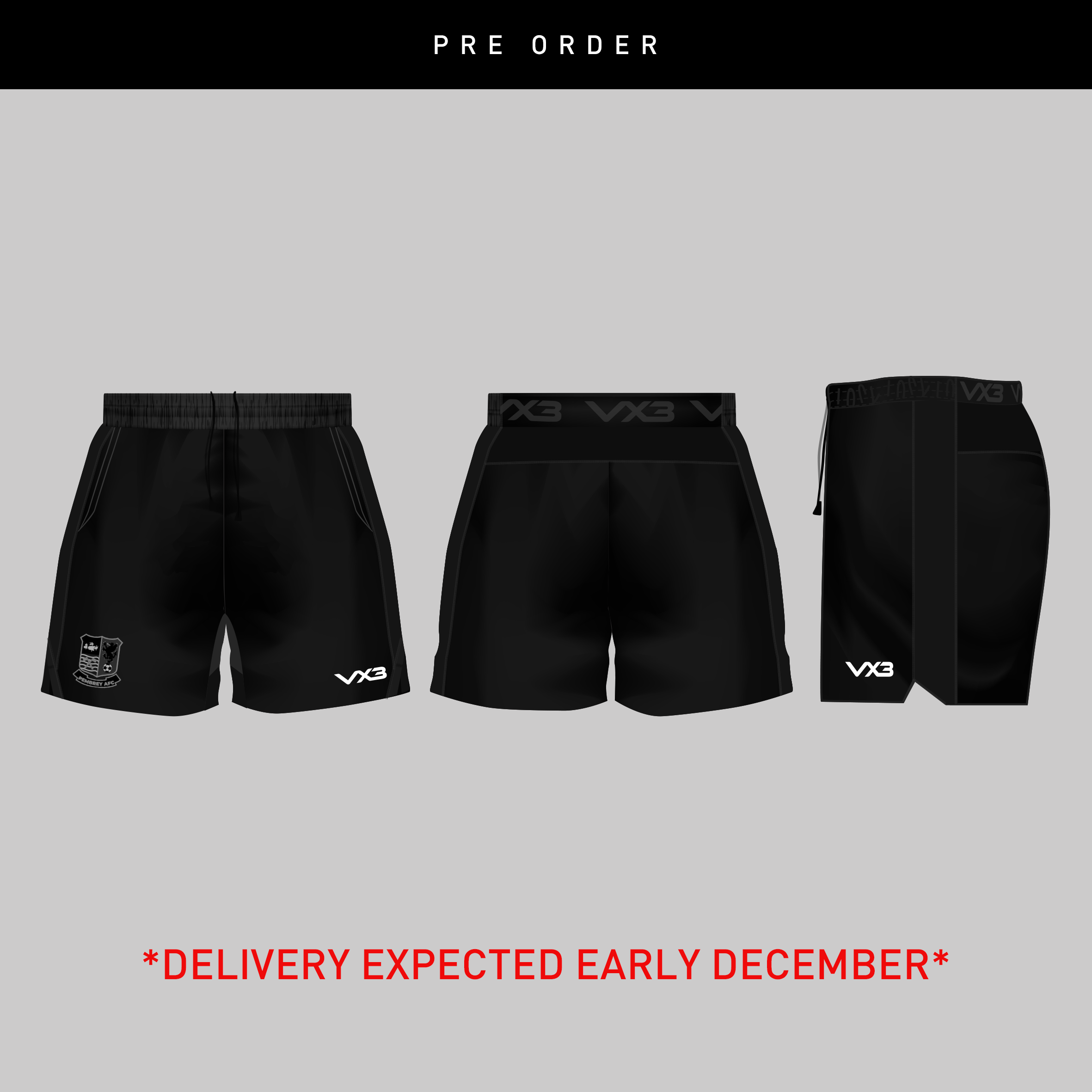 Pembrey AFC Ludus Shorts (Pre-Order)