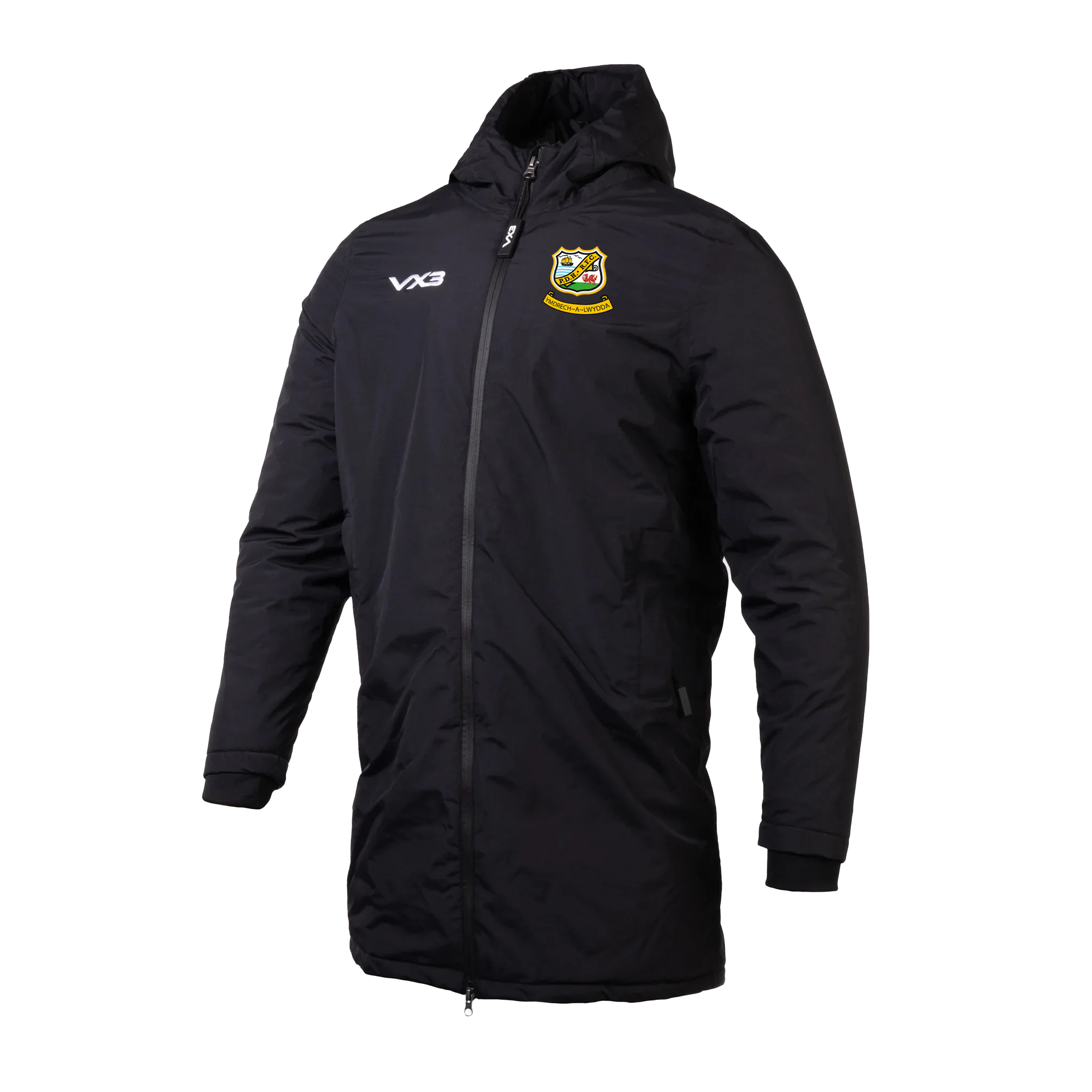 Pembroke Dock Harlequins RFC Nero Managers Jacket
