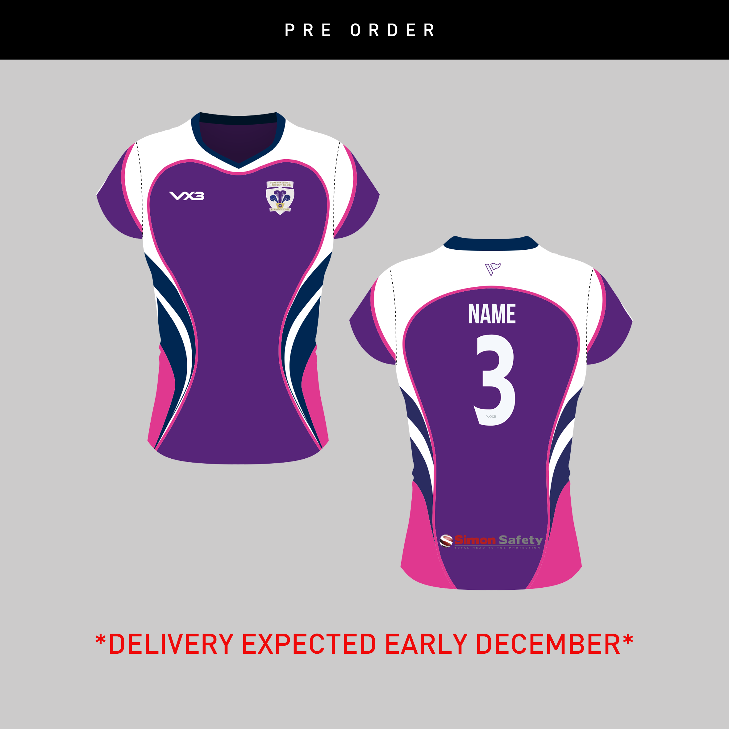 Pembrokeshire Hockey Club 26/27 Ladies Euro Tee