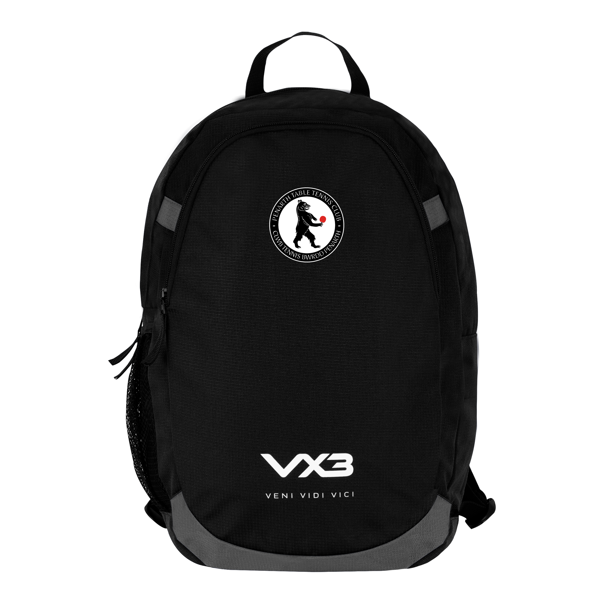 Penarth Table Tennis Performance Backpack Black/Dark