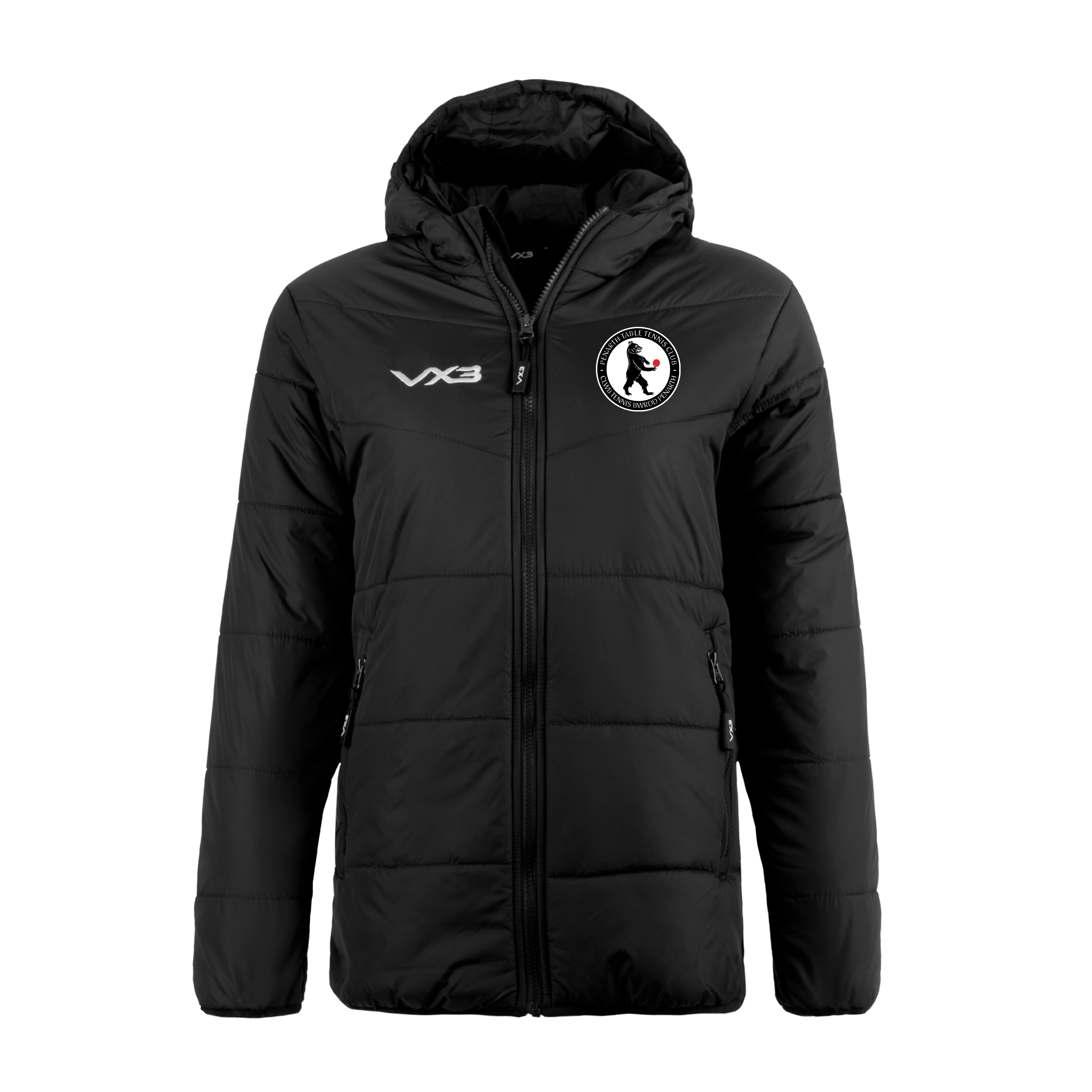 Penarth Table Tennis Lorica Quilted Jacket Ladies