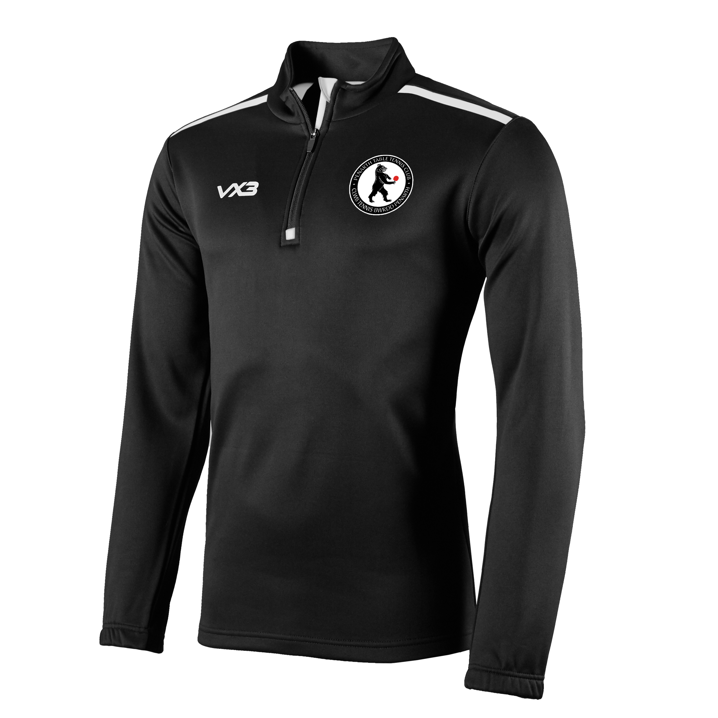 Penarth Table Tennis Fortis Quarter Zip Sweat