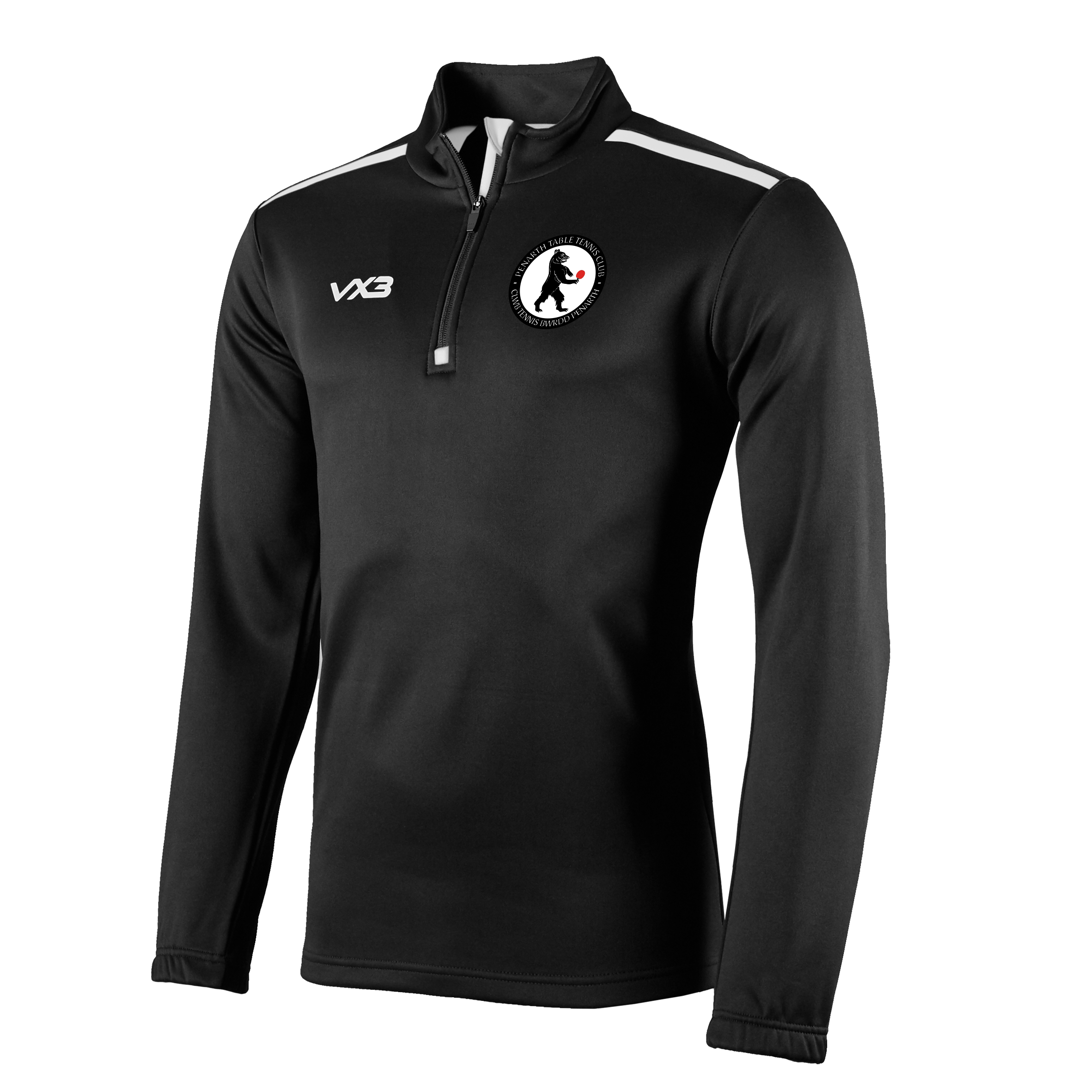 Penarth Table Tennis Fortis Quarter Zip Sweat