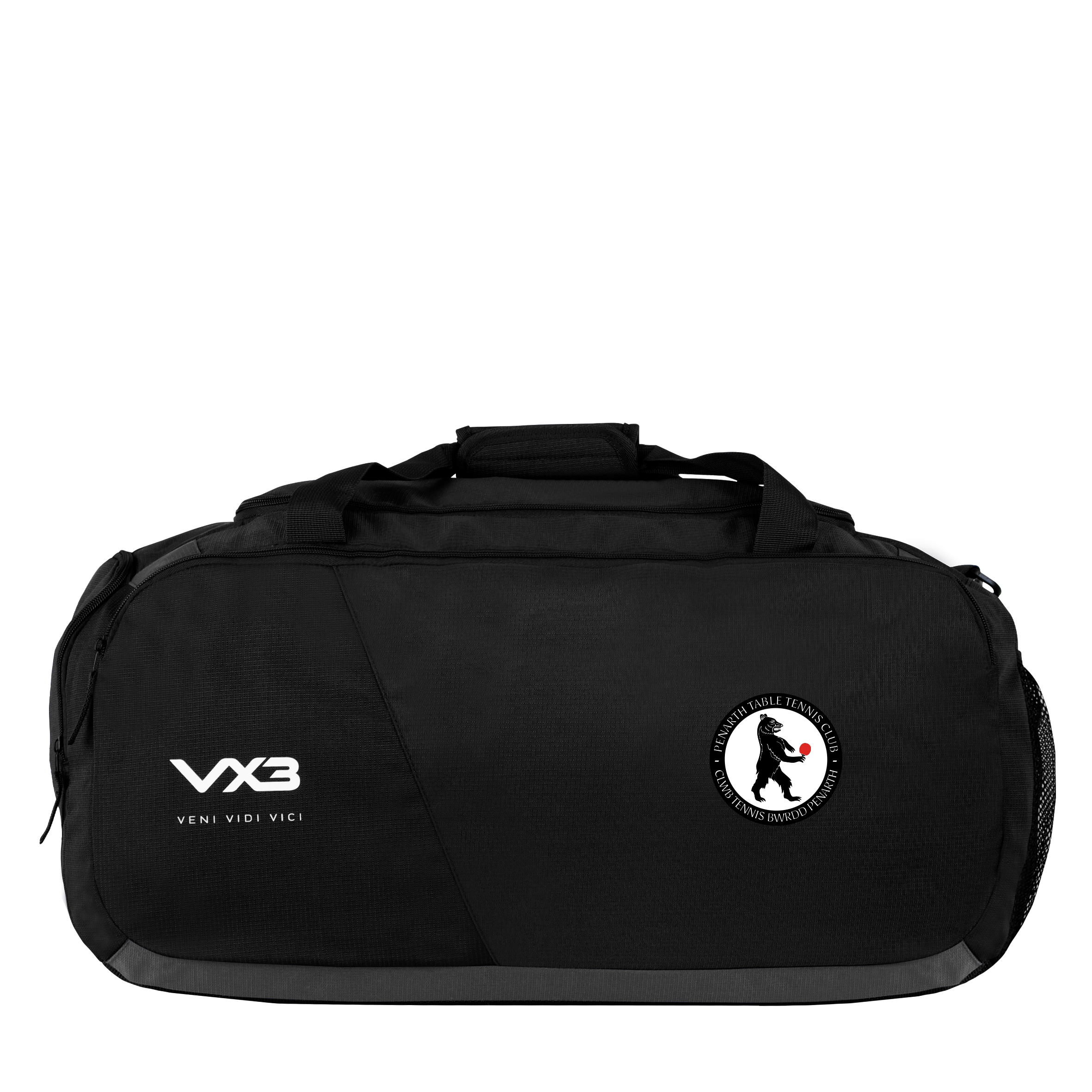 Penarth Table Tennis Performance Kit Bag Black/Dark