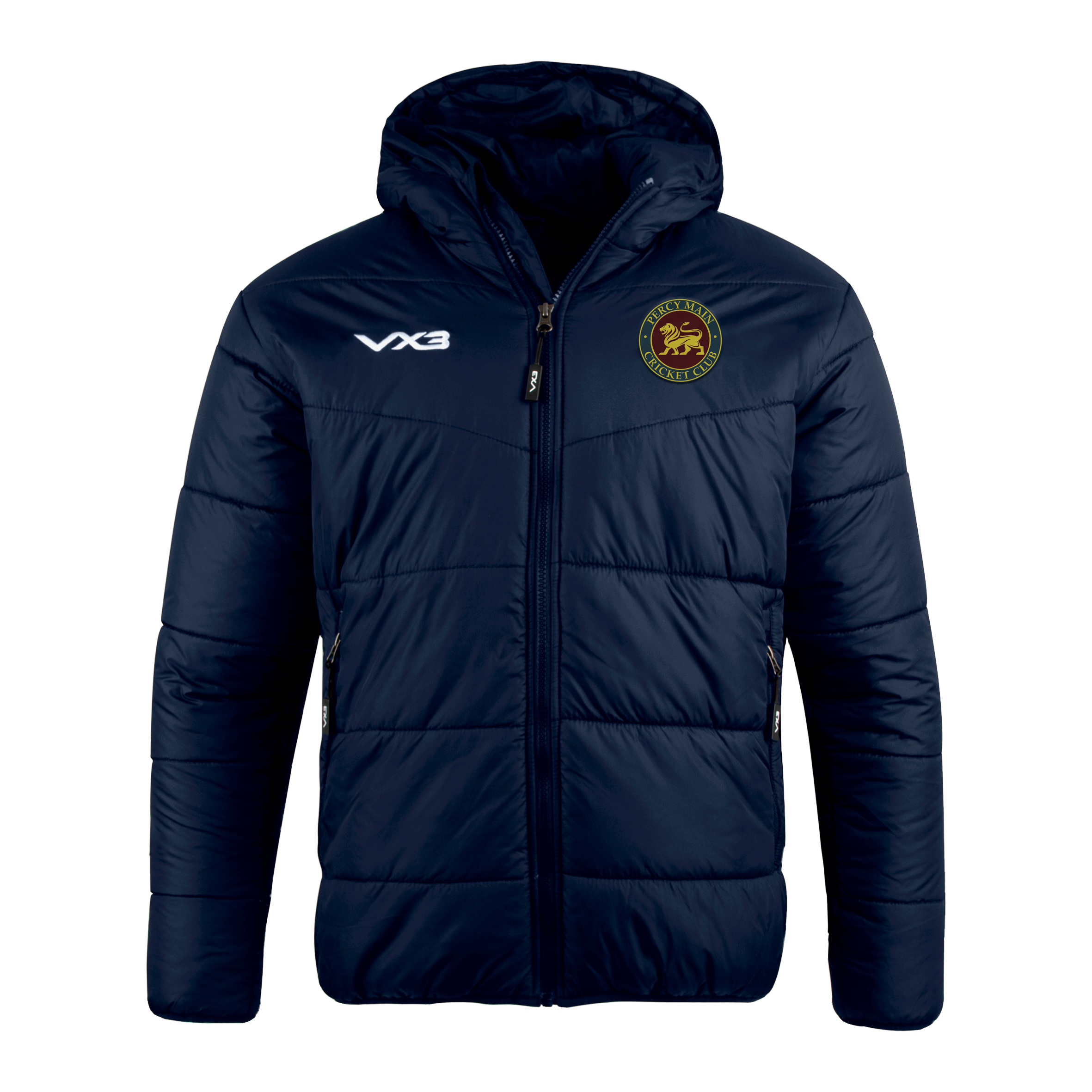 Percy Main Cricket Club Lorica Quilted Jacket Youth