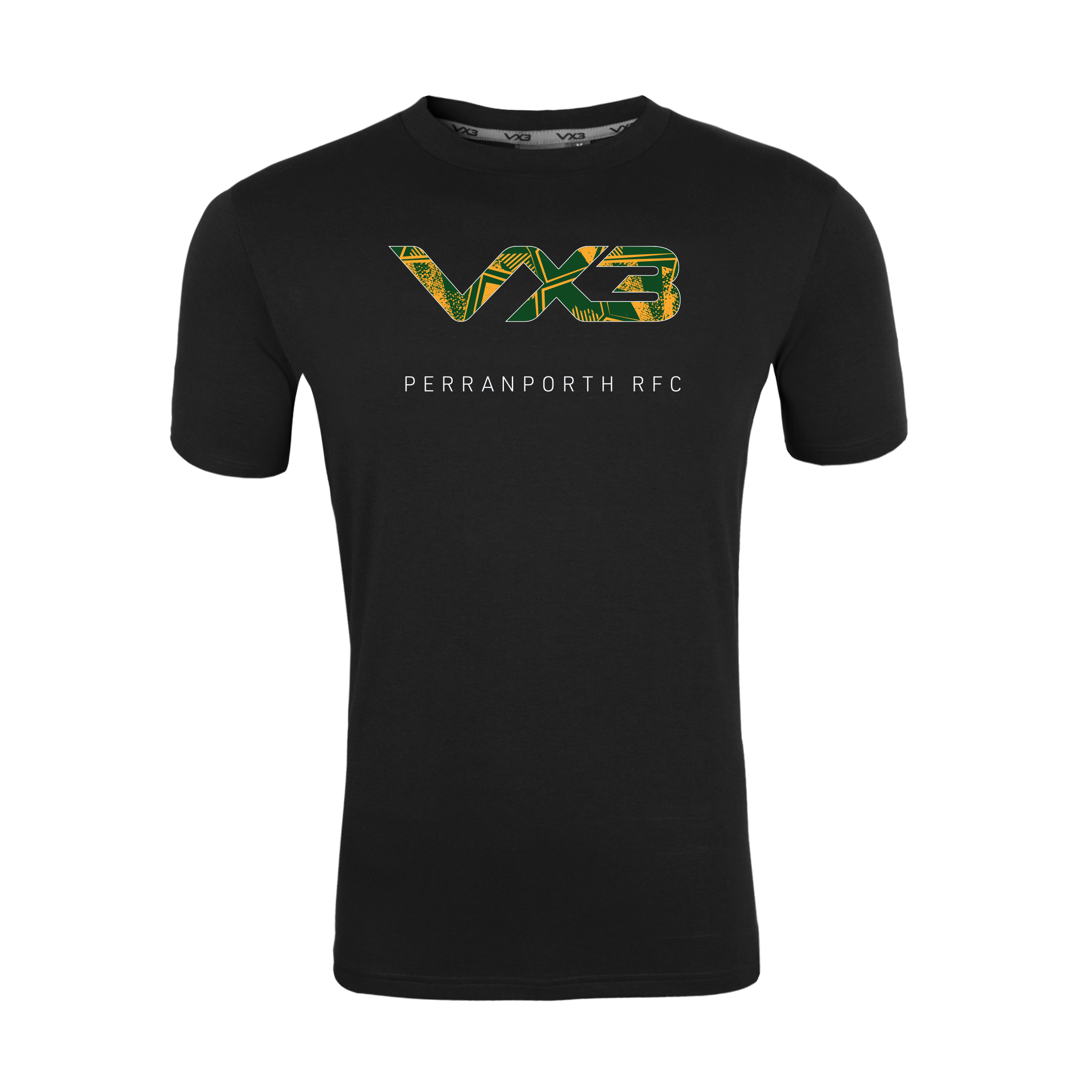 Perranporth RFC Black Invicta Club Tee
