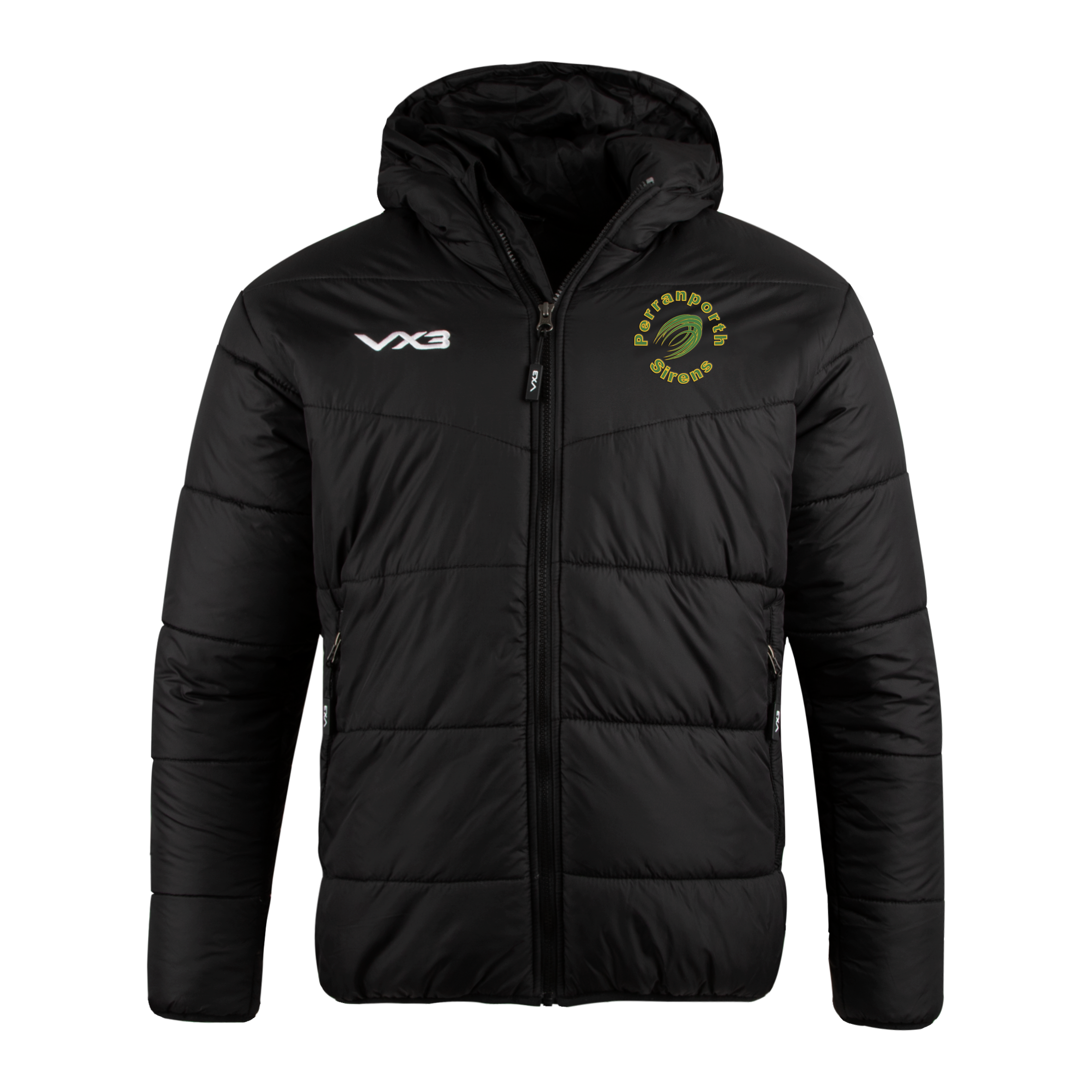Perranporth RFC Sirens Lorica Quilted Jacket Youth – VX3