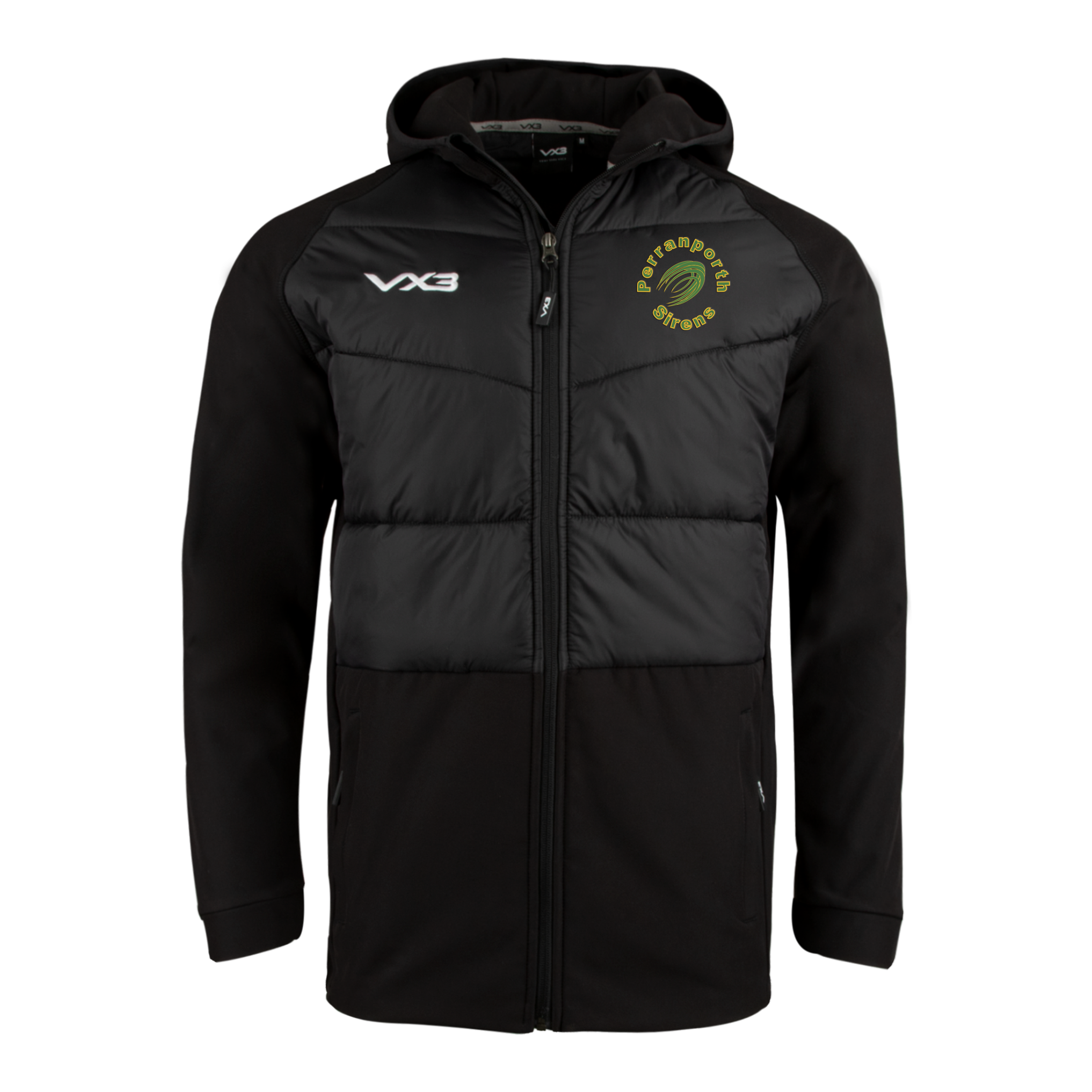 Perranporth RFC Sirens Tempest Hybrid Jacket