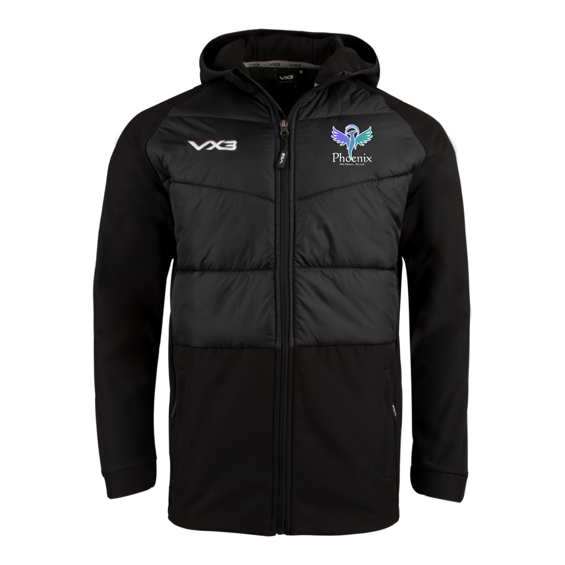 Phoenix Netball Club Tempest Hybrid Jacket