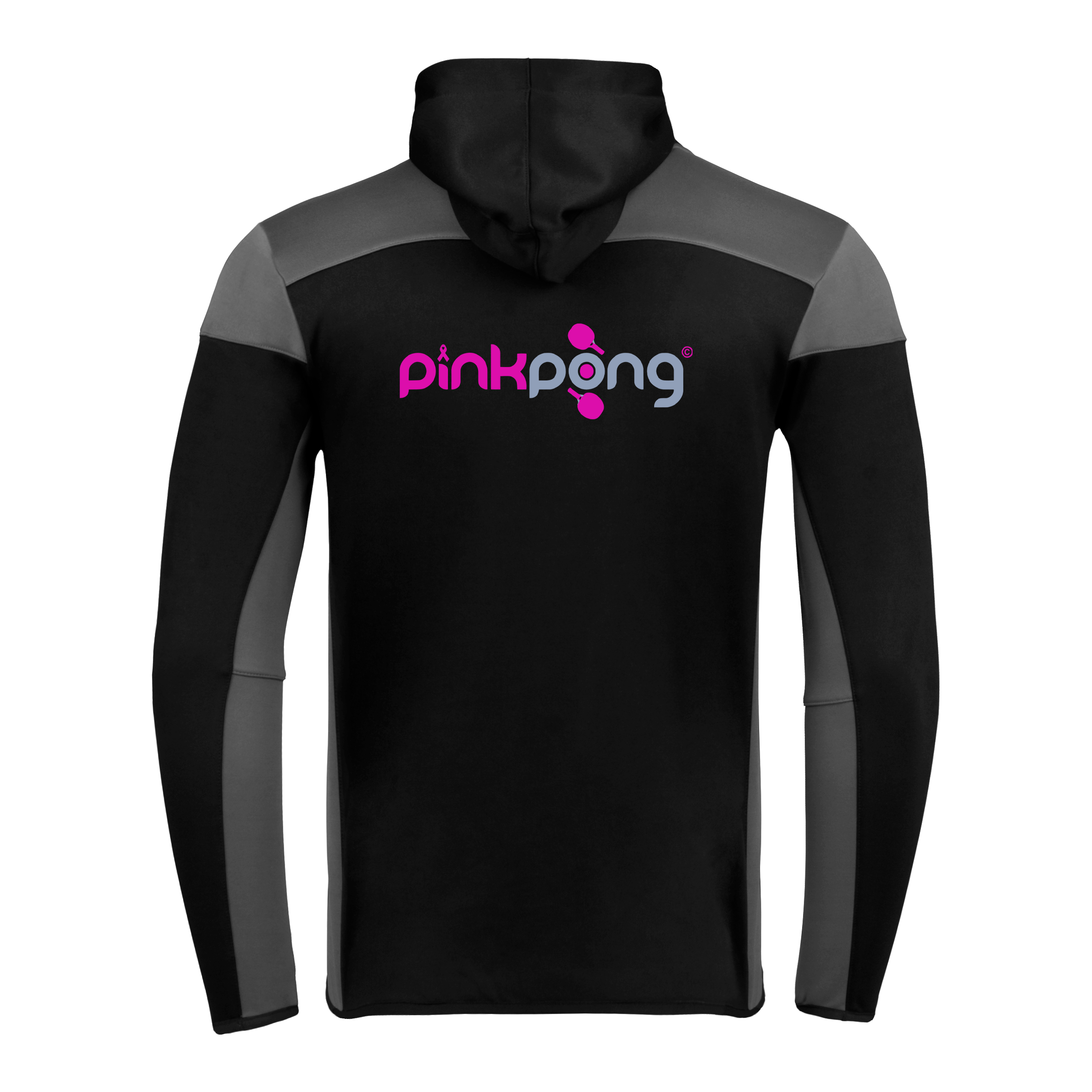 Pink Pong Opus Zoodie Youth - Black Grey