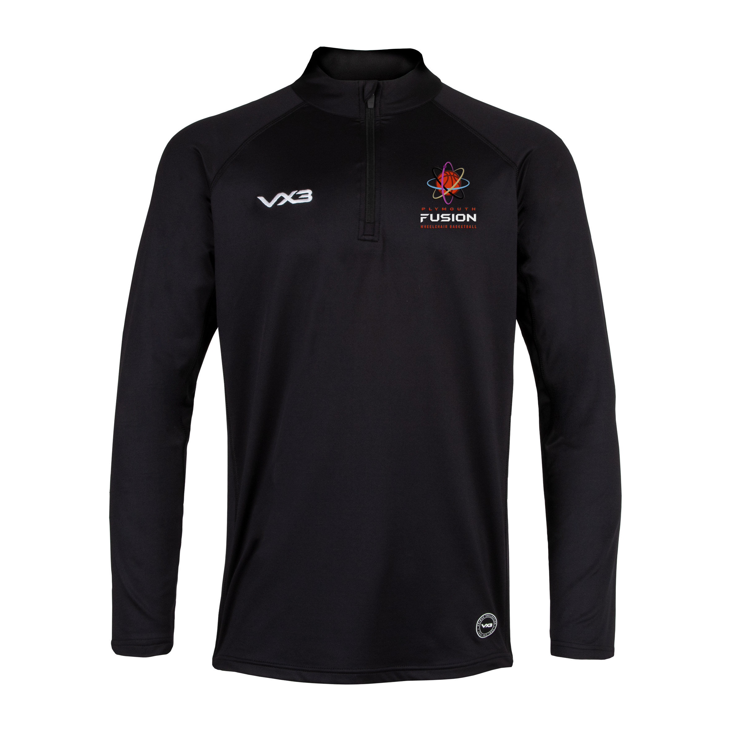 Plymouth Fusion Wheelchair Basketball Primus Quarter Zip