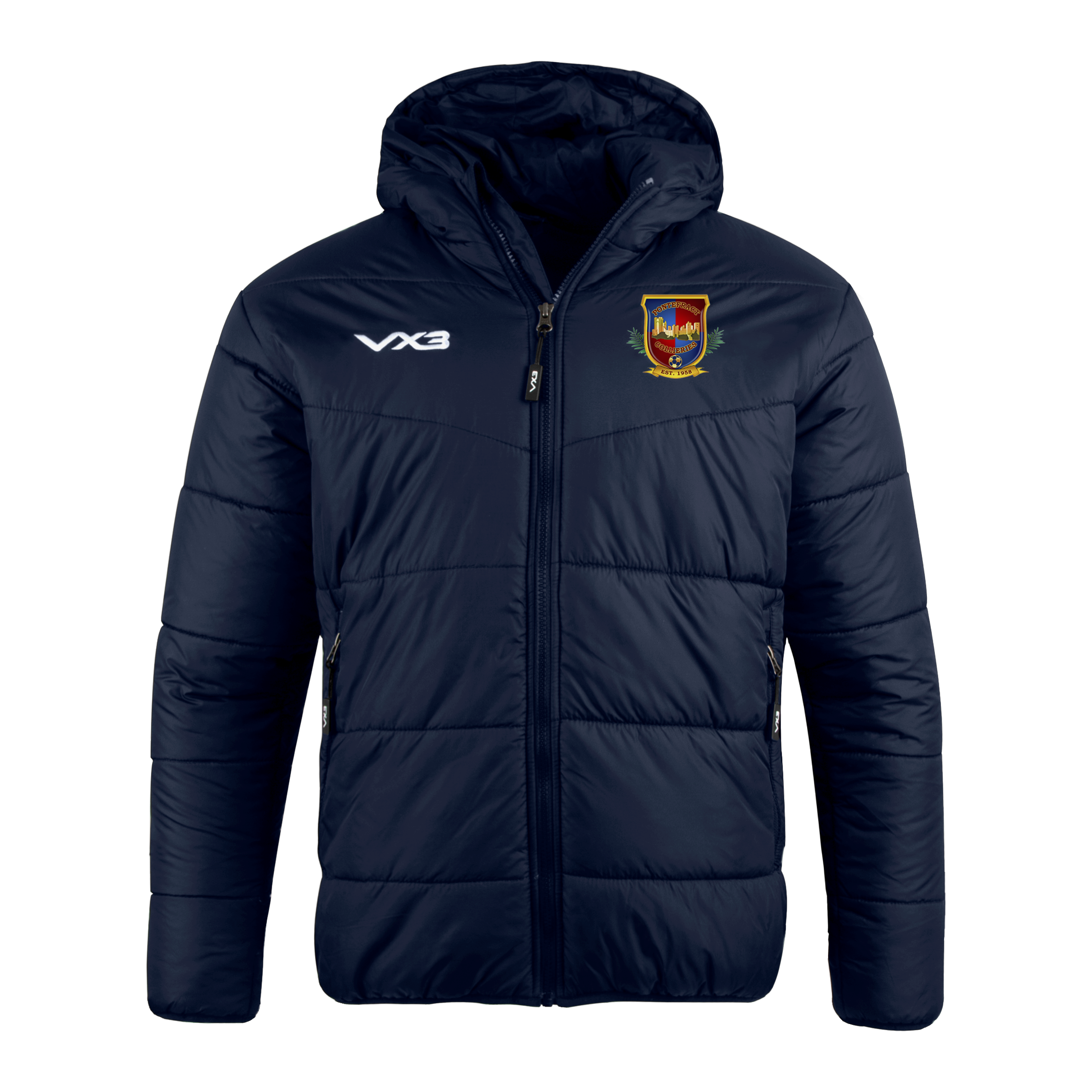 Pontefract Collieries FC Lorica Quilted Jacket Youth