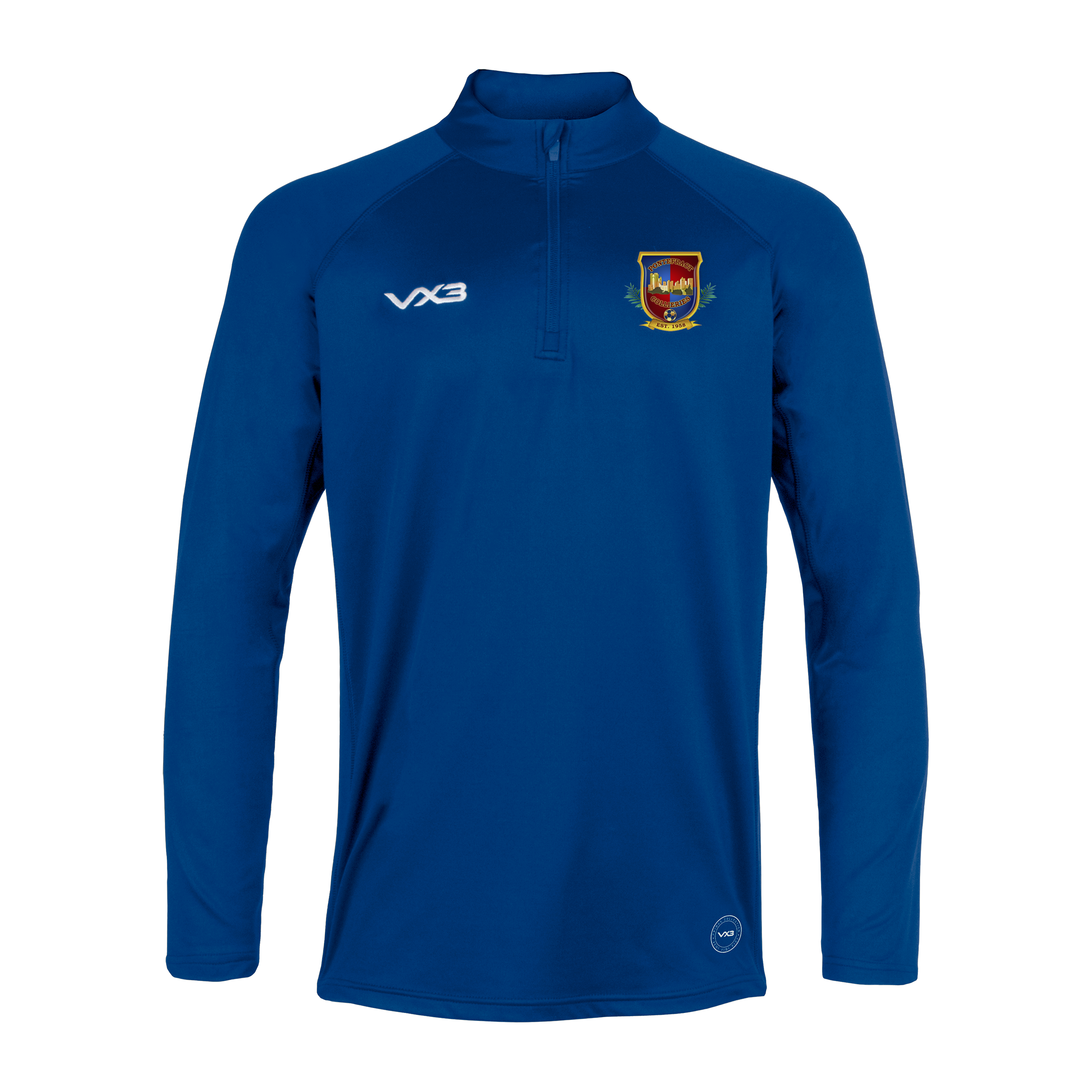 Pontefract Collieries FC Royal Primus Youth Quarter Zip