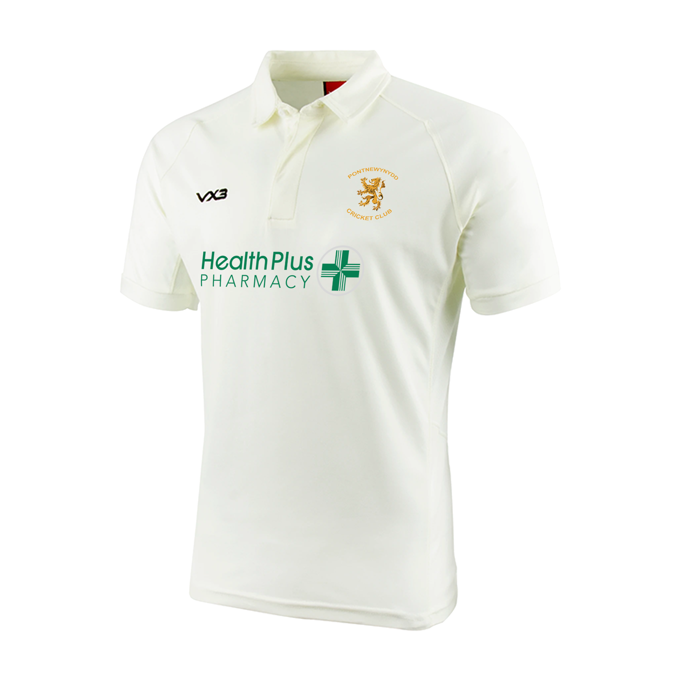 Pontnewynydd Cricket Club Youth Short Sleeve Shirt