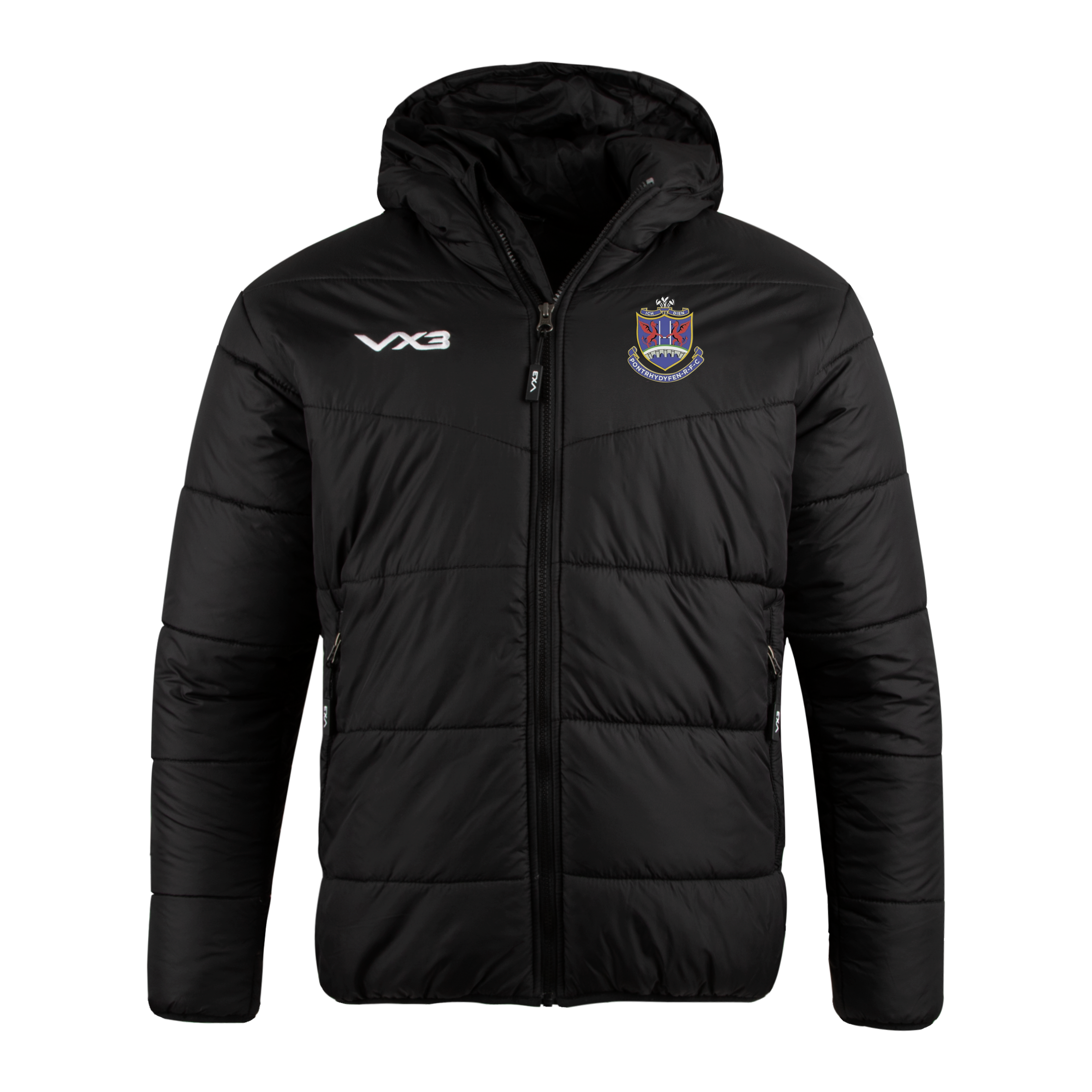 Pontrhydyfen RFC Lorica Quilted Jacket Youth