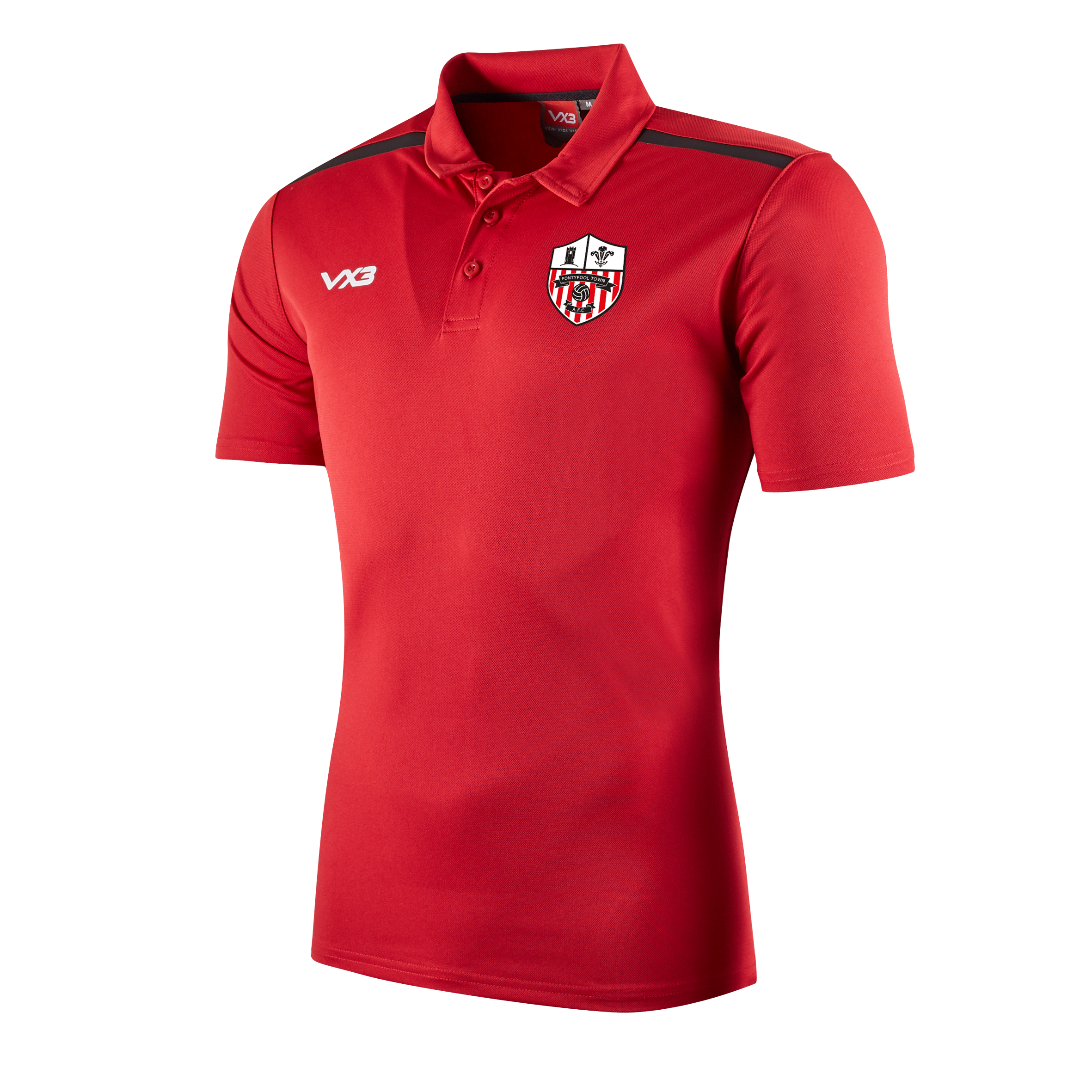 Pontypool Town A.F.C Red Fortis Polo