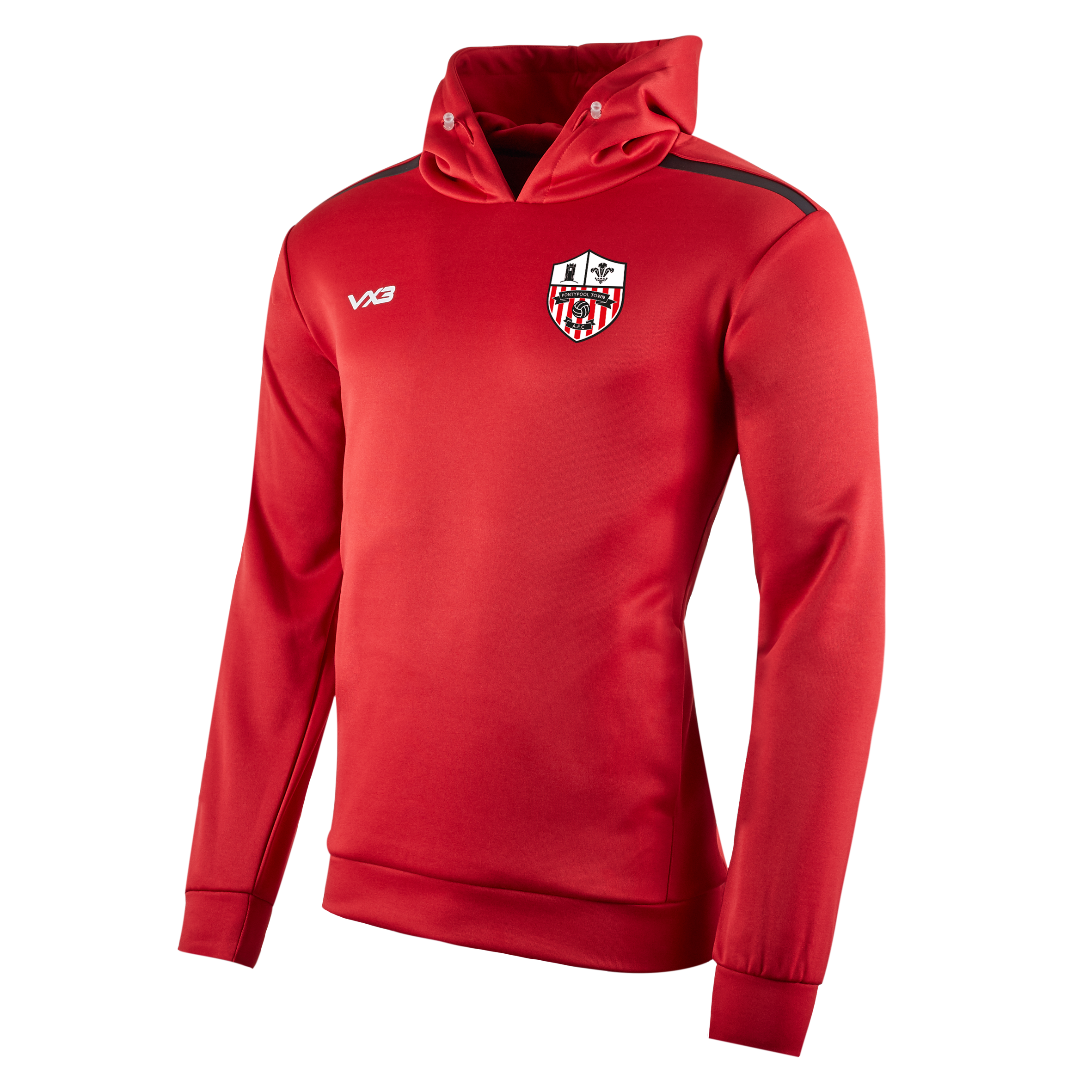 Pontypool Town A.F.C Red Fortis Youth Hoodie