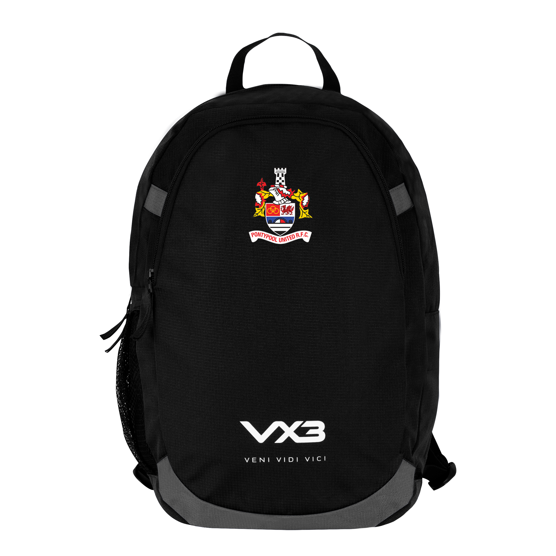 Pontypool United RFC Performance Backpack Black/Dark