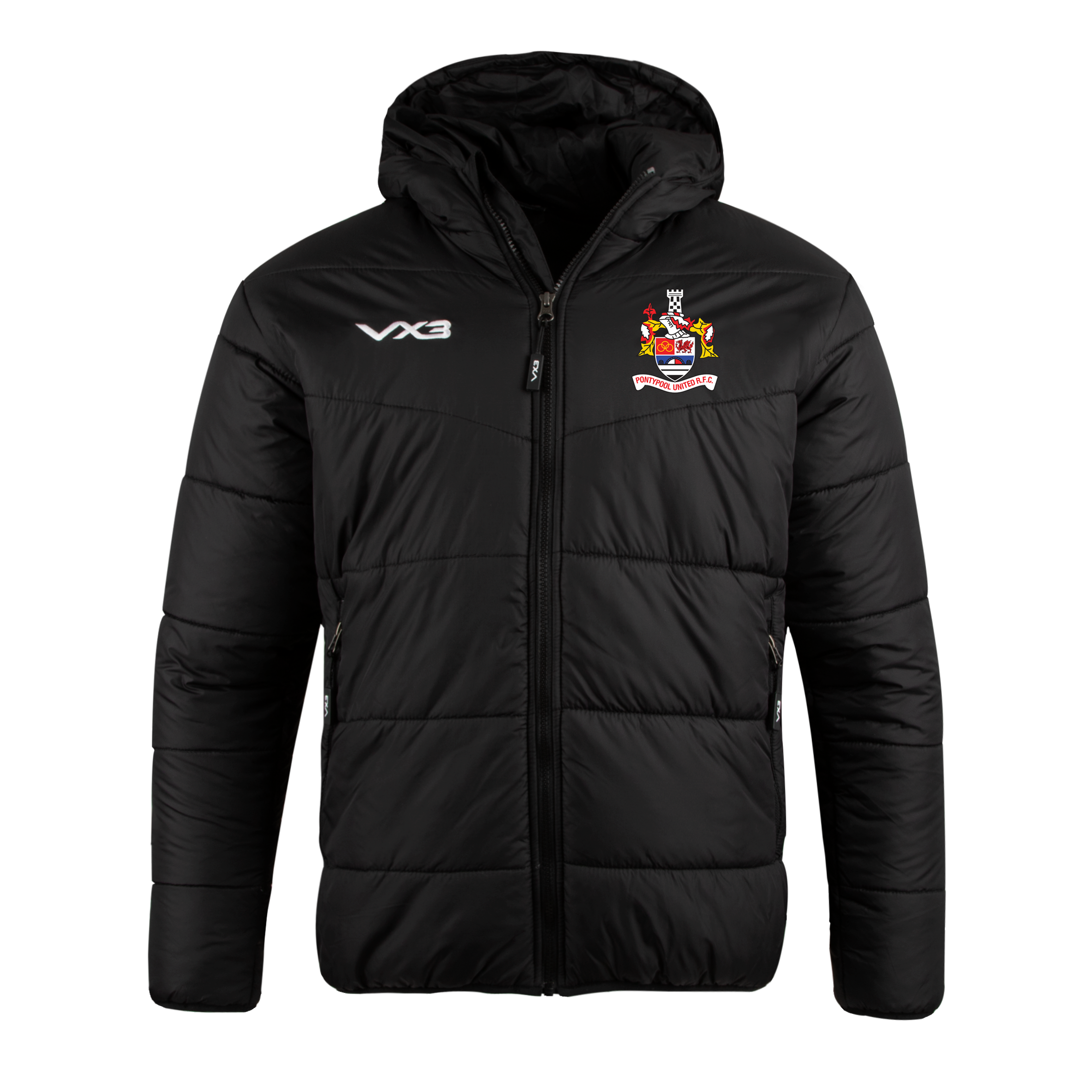 Pontypool United RFC Lorica Quilted Jacket Youth